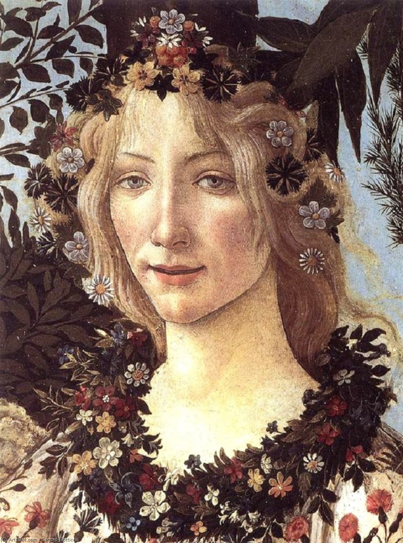 Sandro Botticelli - Primavera (Detail)