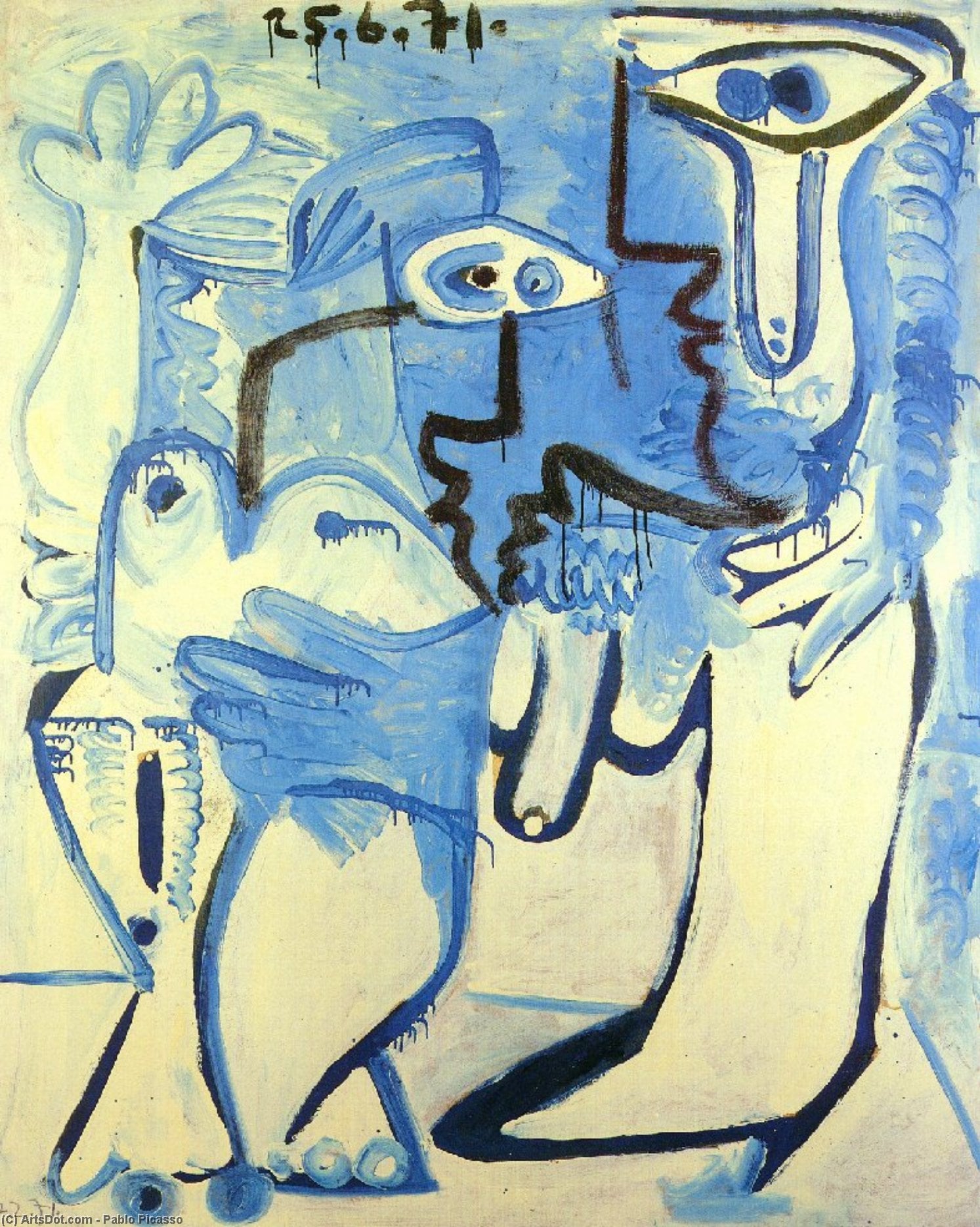 Uomo E Donna — Pablo Picasso