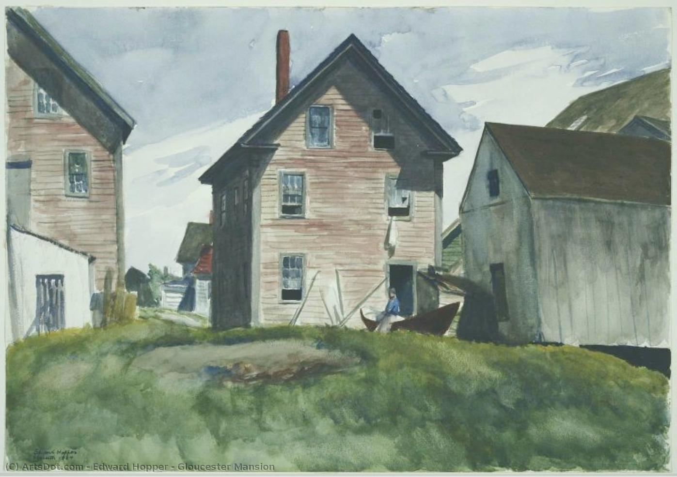 Casa Gloucester — Edward Hopper