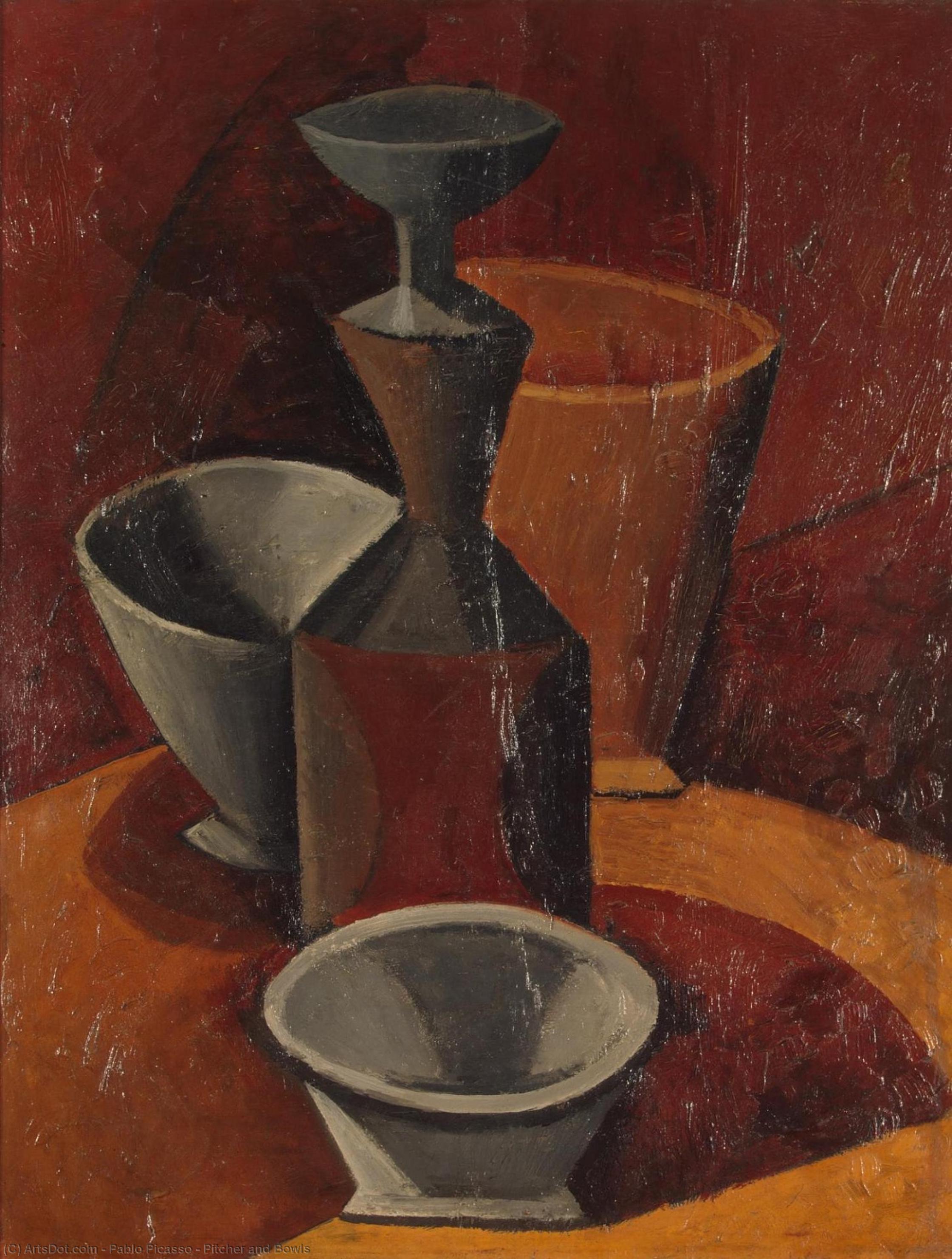 Пабло Пікассо - Pitcher and Bowls