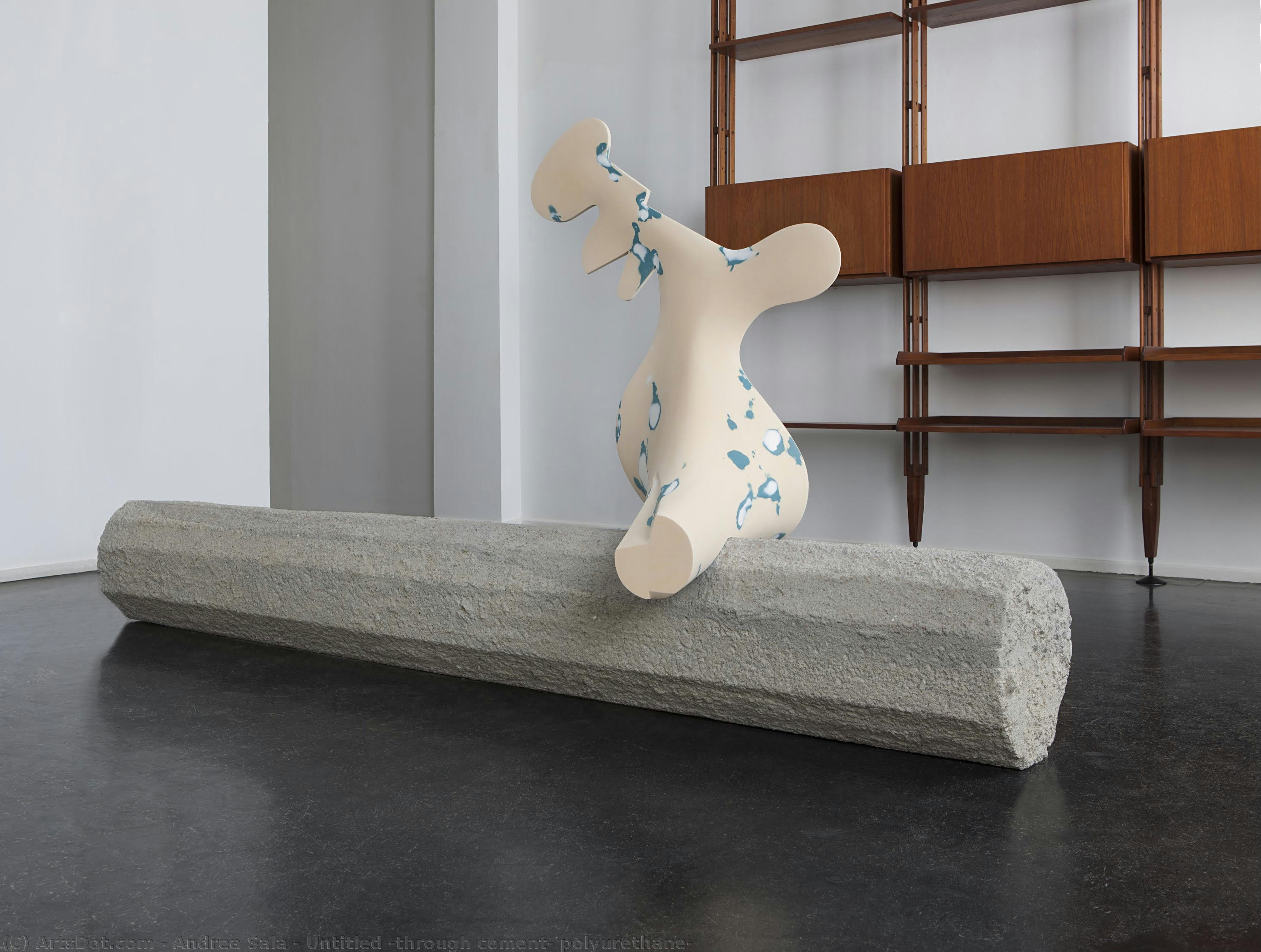 andrea sala - Untitled (through cement, polyurethane)