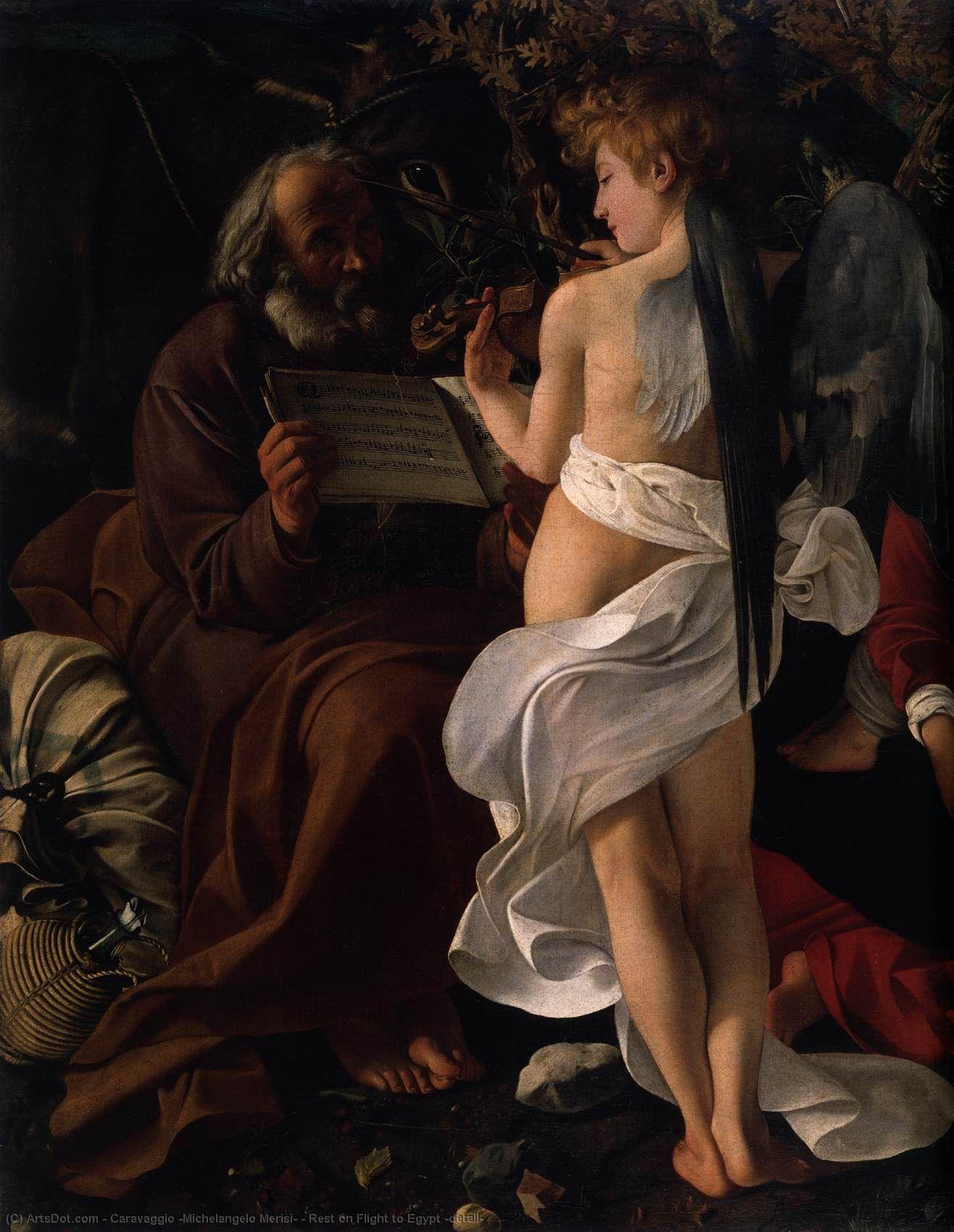 Caravaggio - Riposo nel viaggio verso Egitto