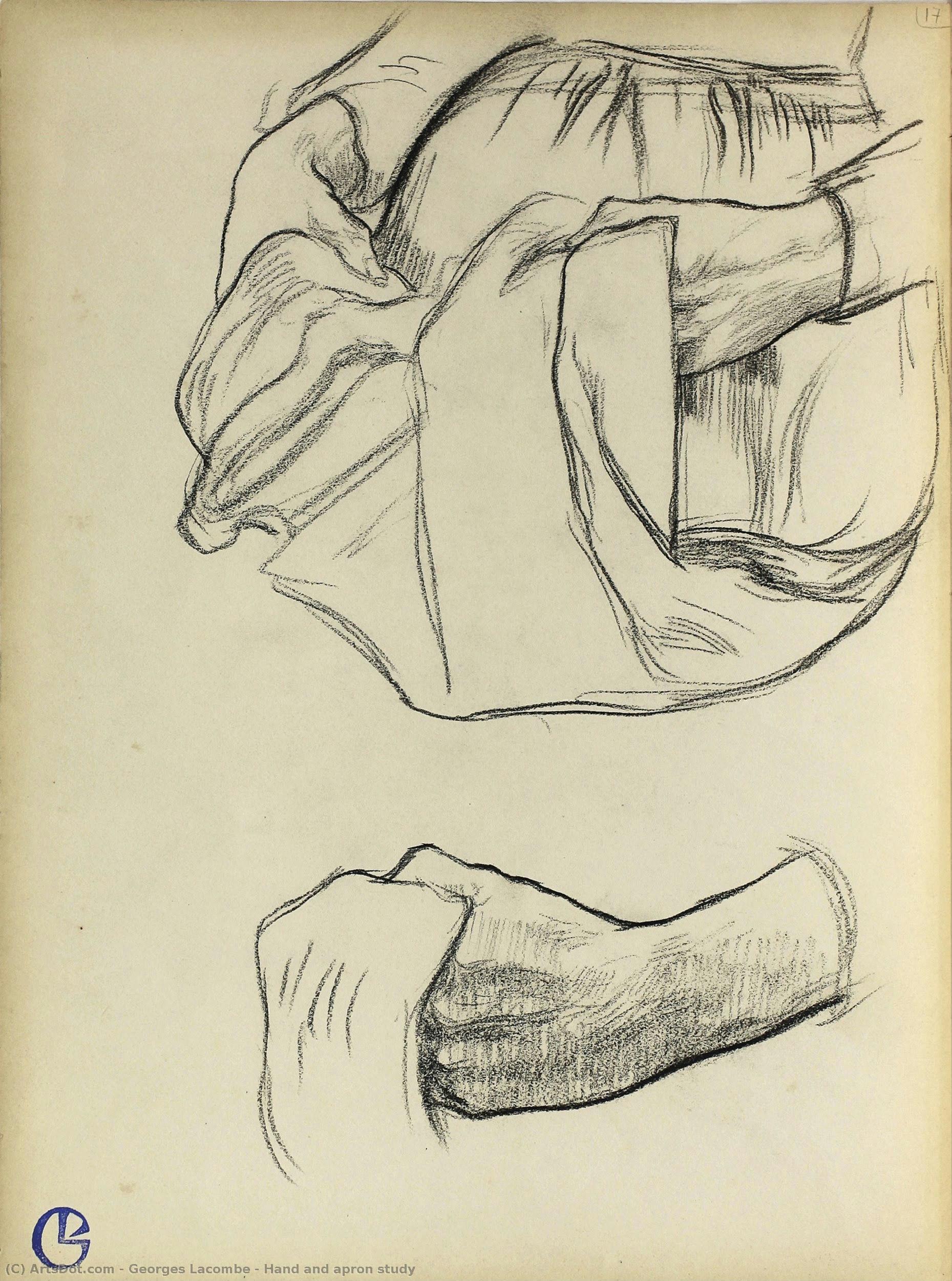 Georges Lacombe - Hand and apron study