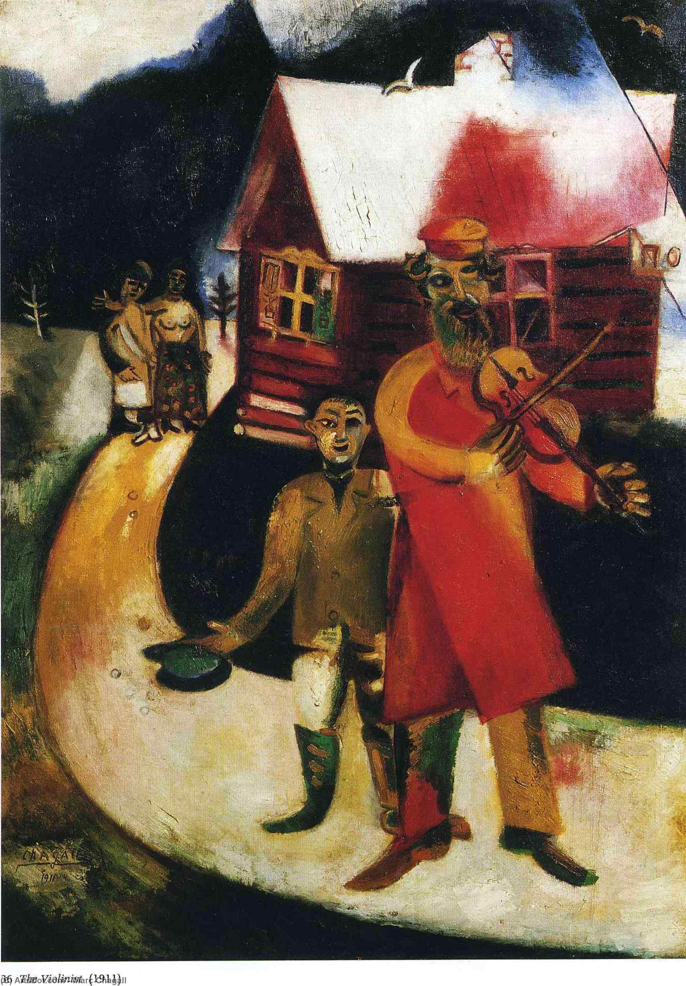 Il Fiddler — Marc Chagall