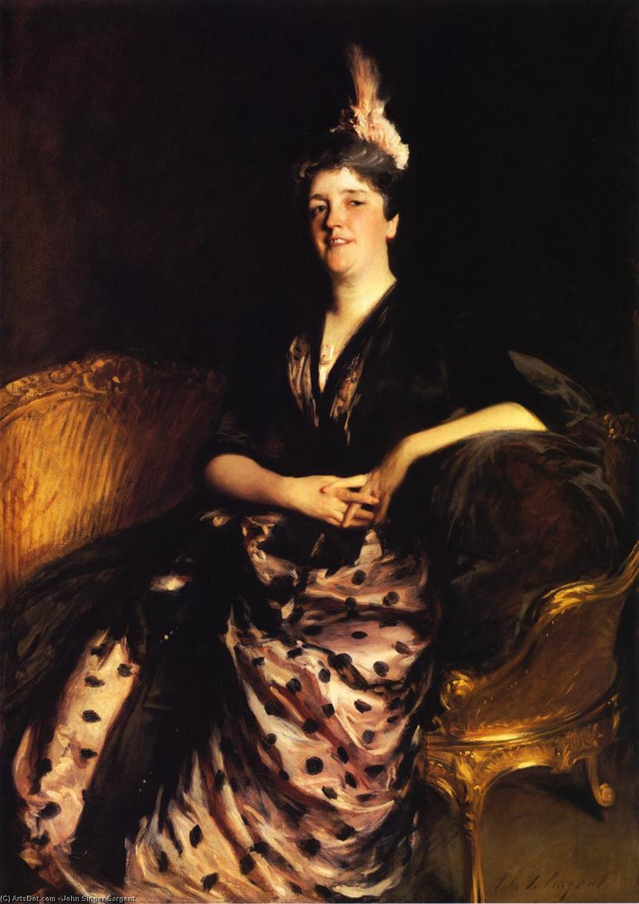 John Singer Sargent - Mrs. Edward Darley Boit