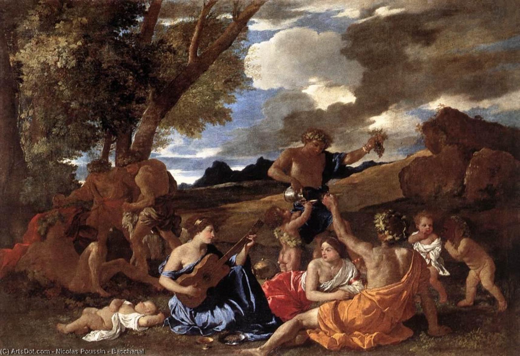 Bacchanal — Nikolás Poussin