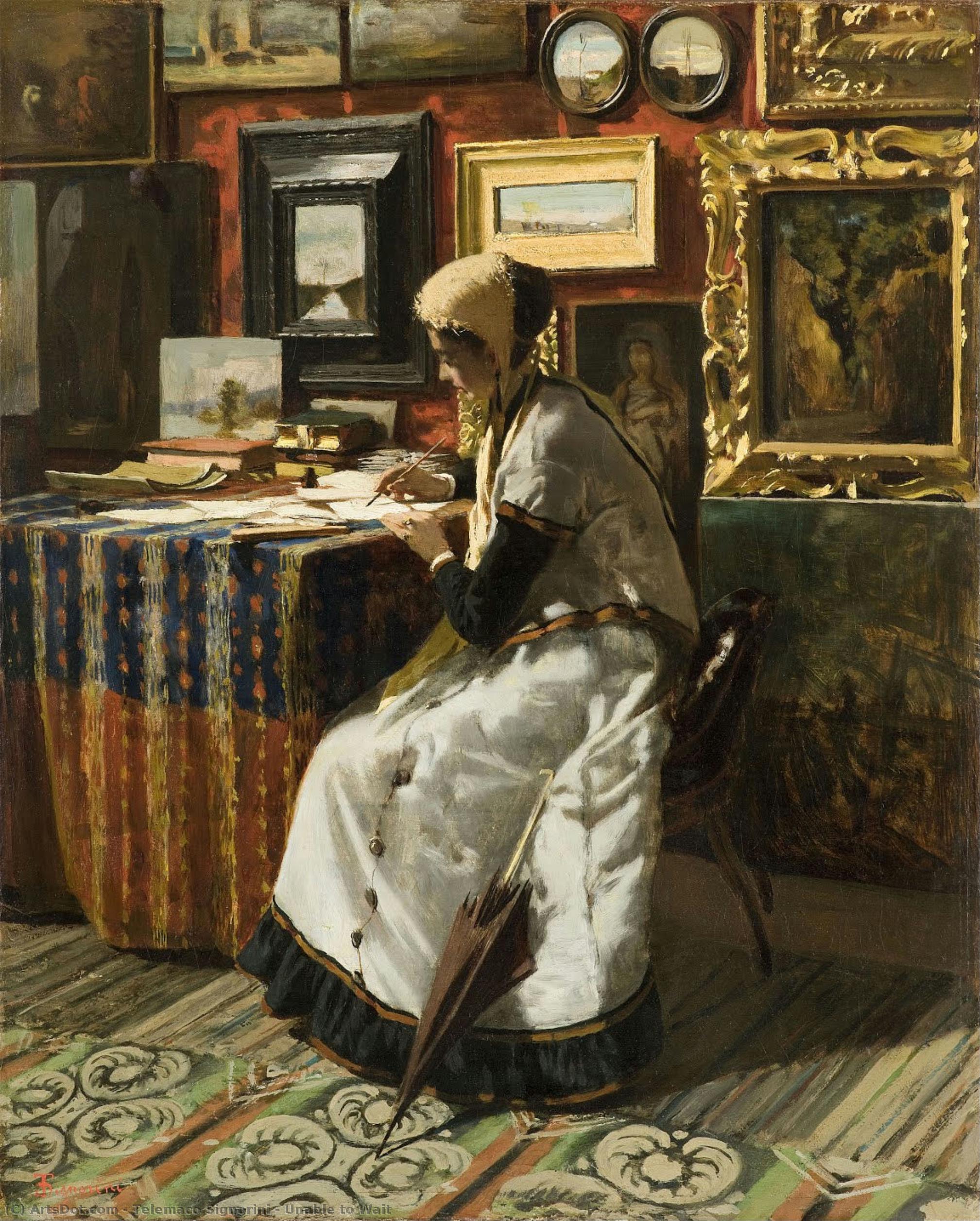 Telemaco Signorini - Unable to Wait