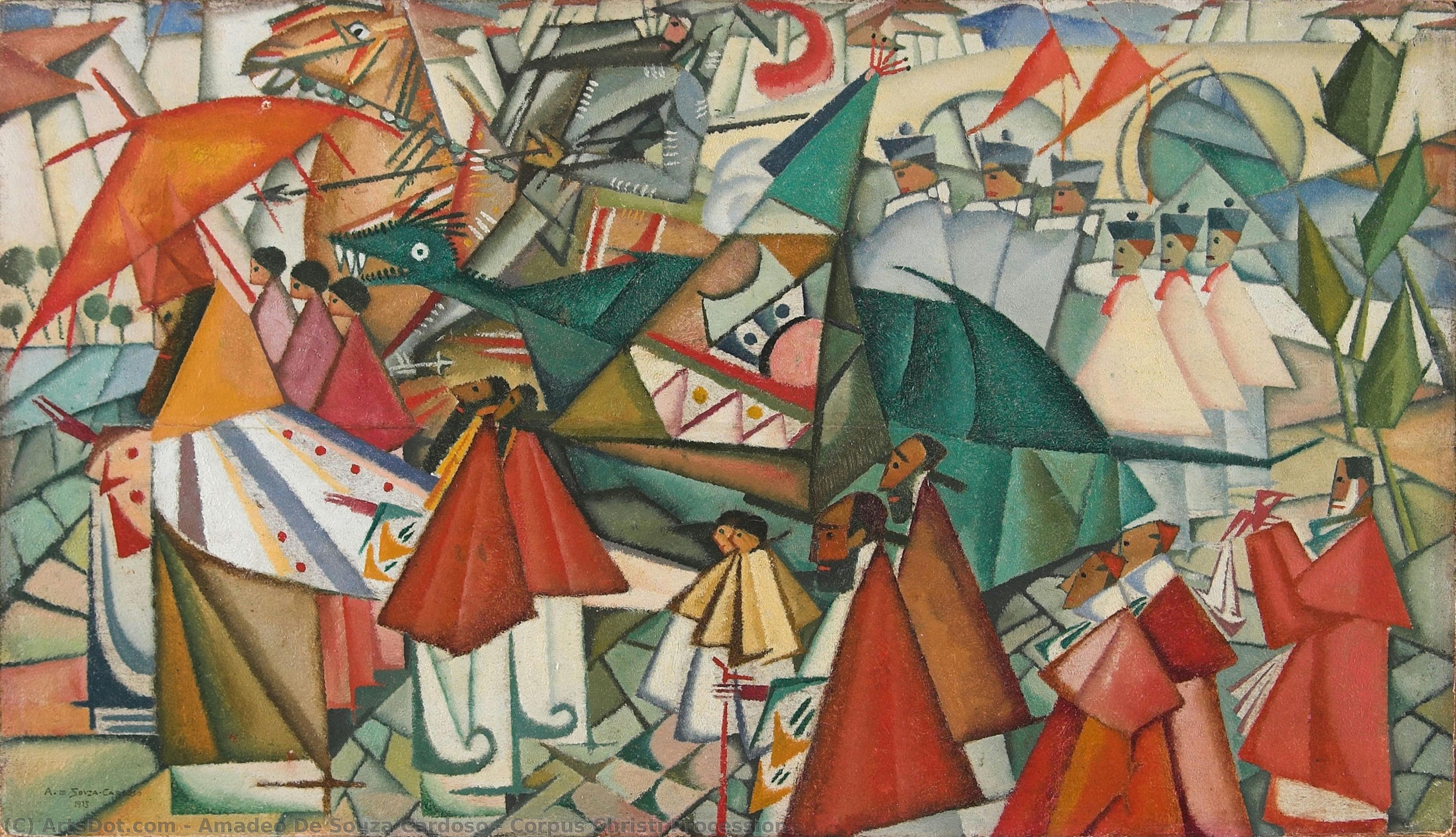 Korpus Kristus Procession — Amadeo De Souza-cardoso