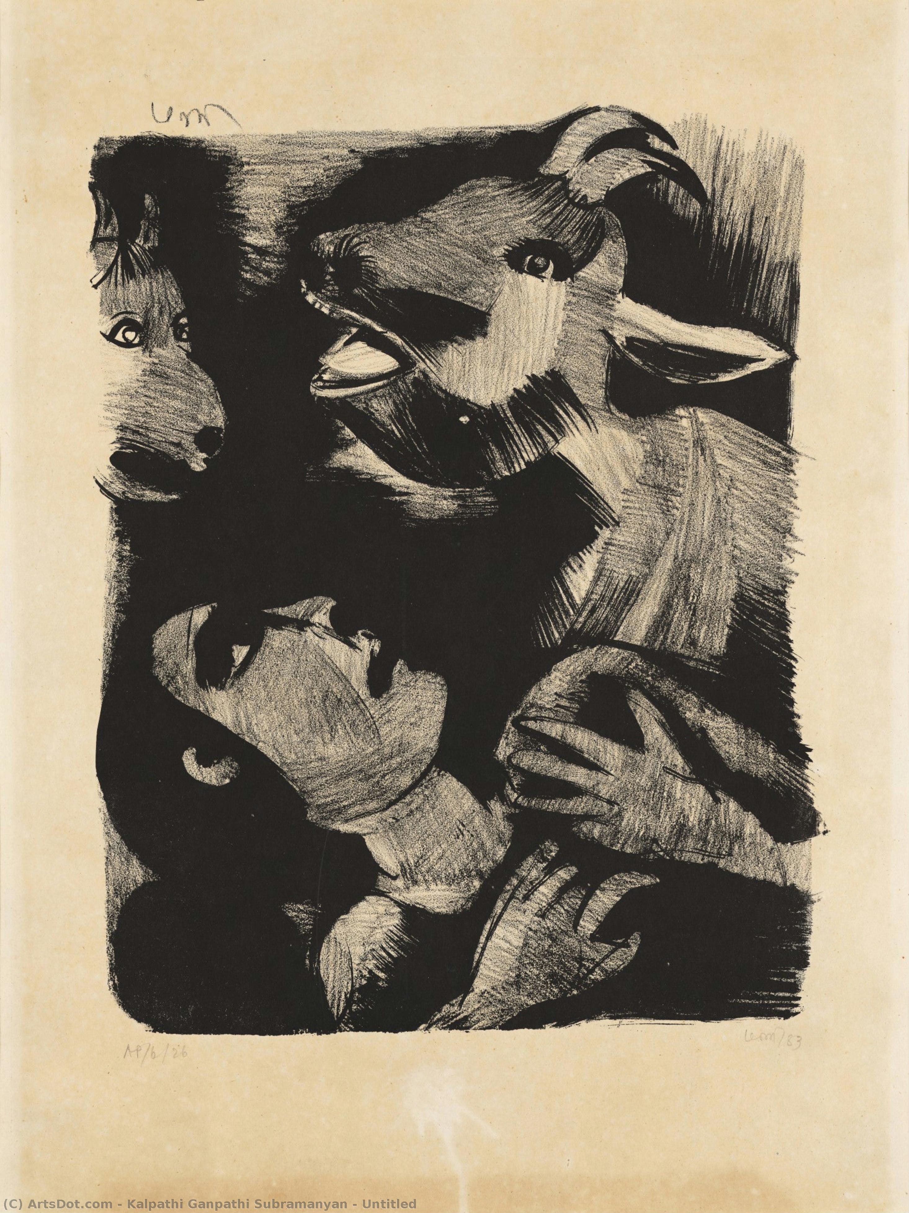 Untitled — Kalpathi Ganapathi Subramanyan (k.g.)