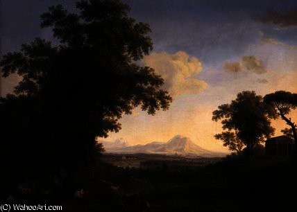Arcadian Landscape — Jacob Philippe Hackert
