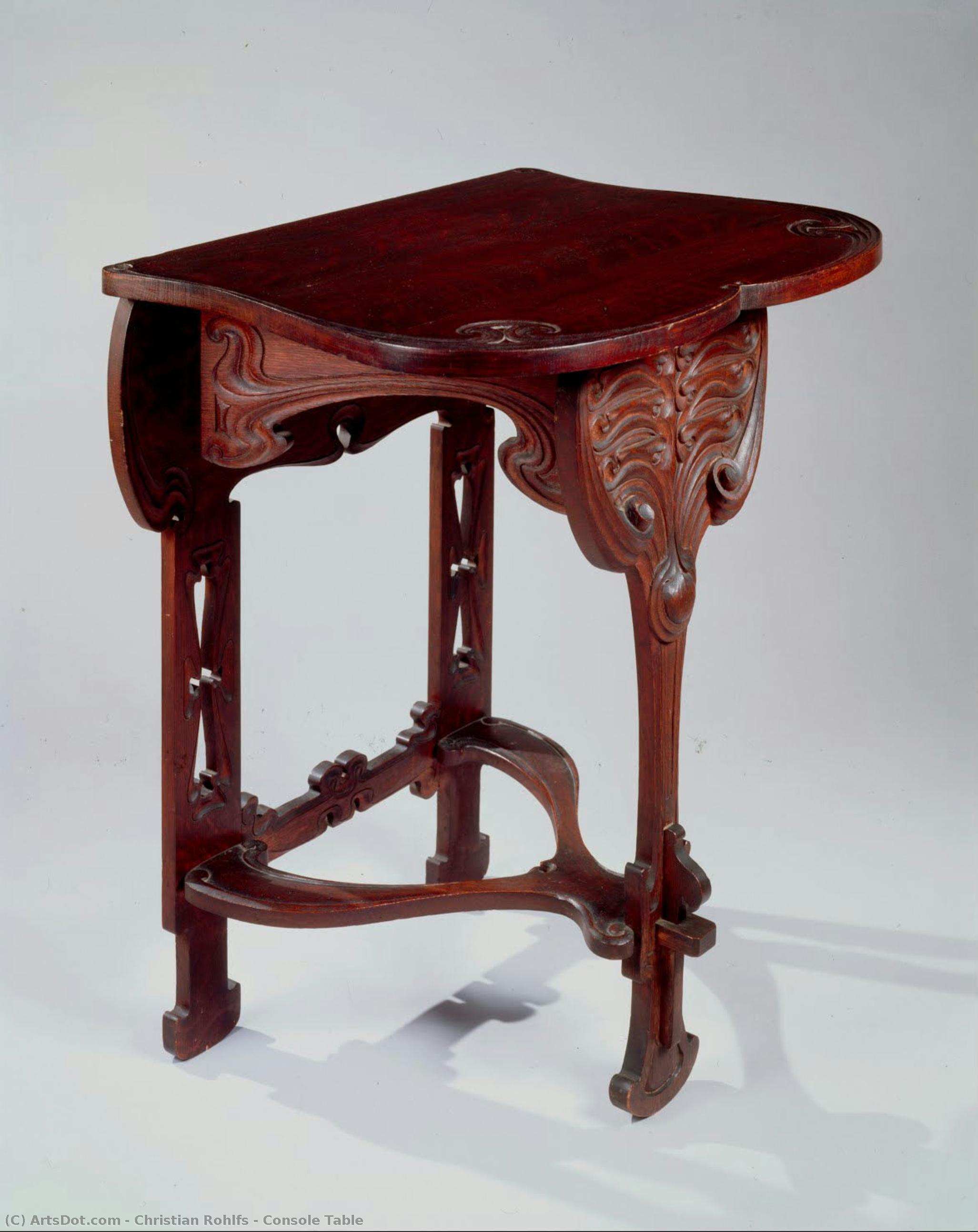 Console Table — Christian Rohlfs