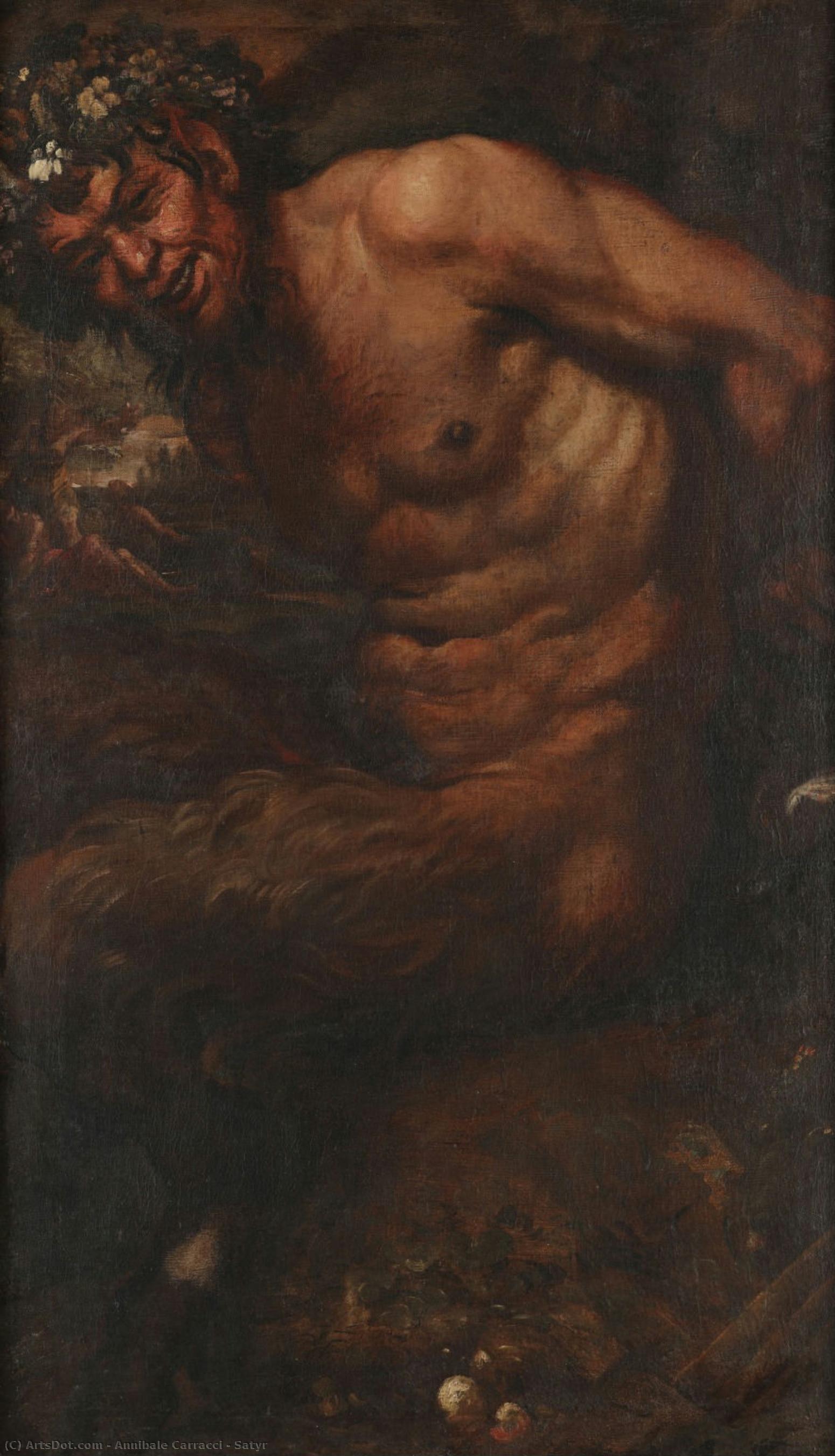 Satyr — Annibale Carracci
