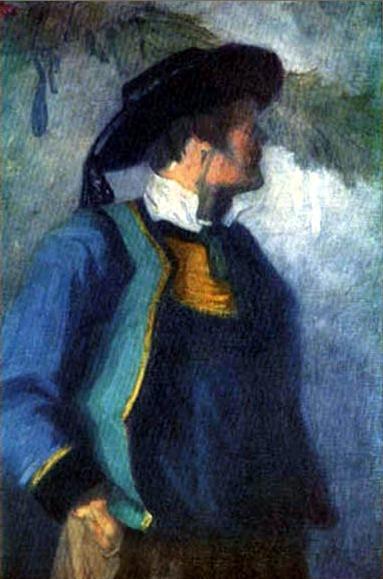Self-portrait — Franz Marc