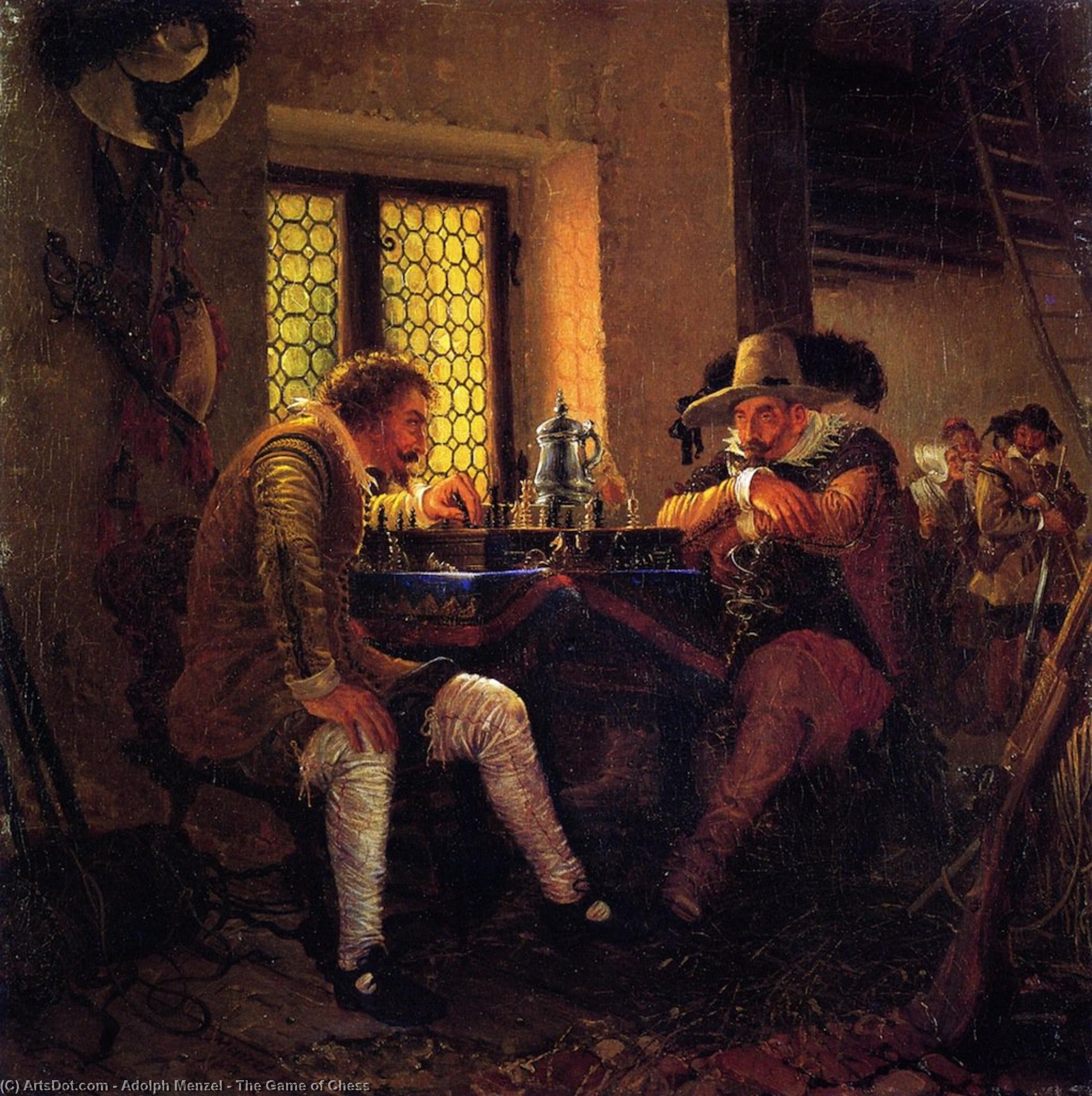 Šachy — Adolf Von Menzel