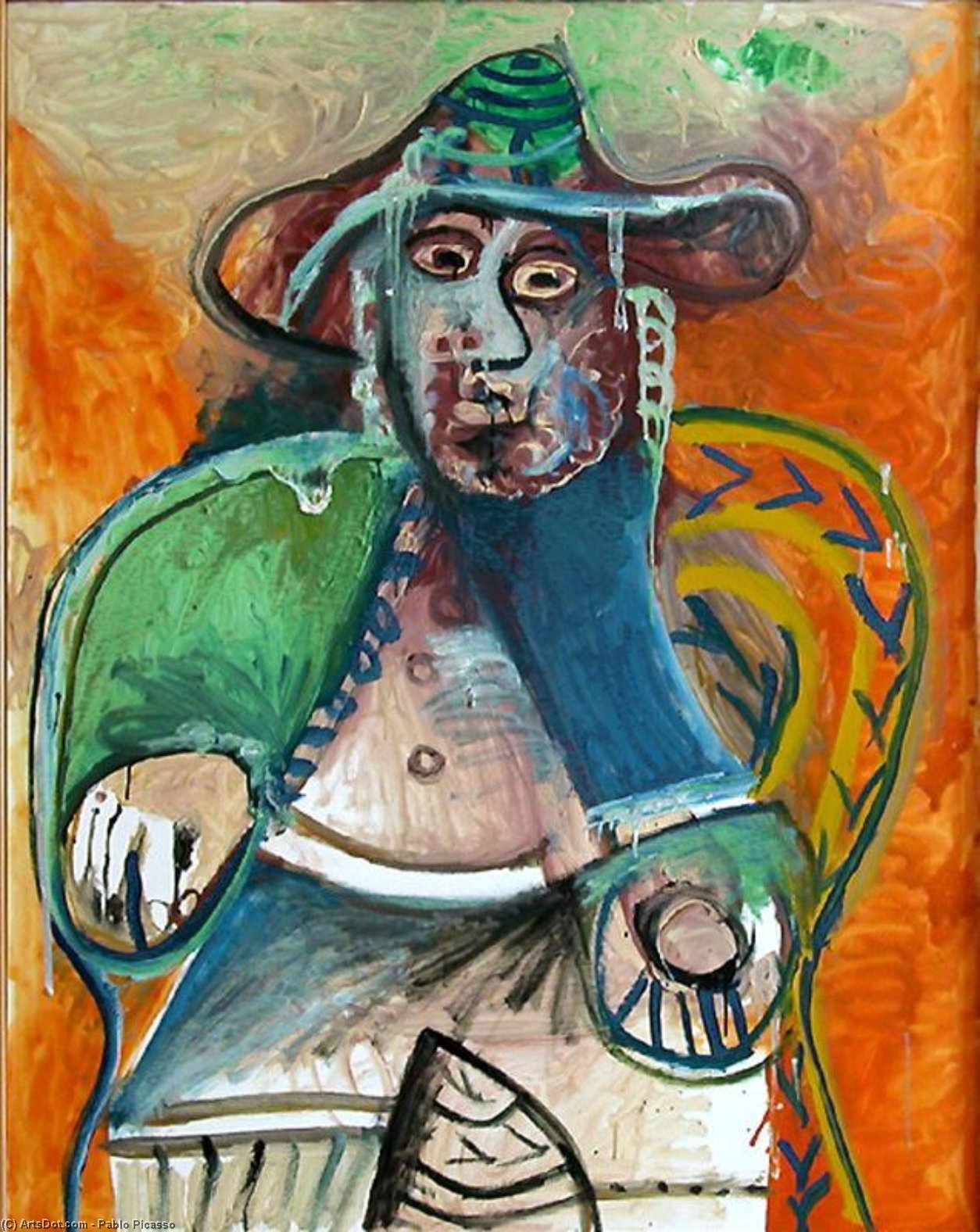 Seduto Vecchio — Pablo Picasso