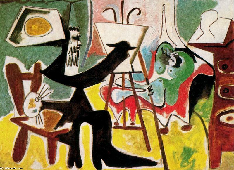 Il Pittore E Il Suo Modello — Pablo Picasso