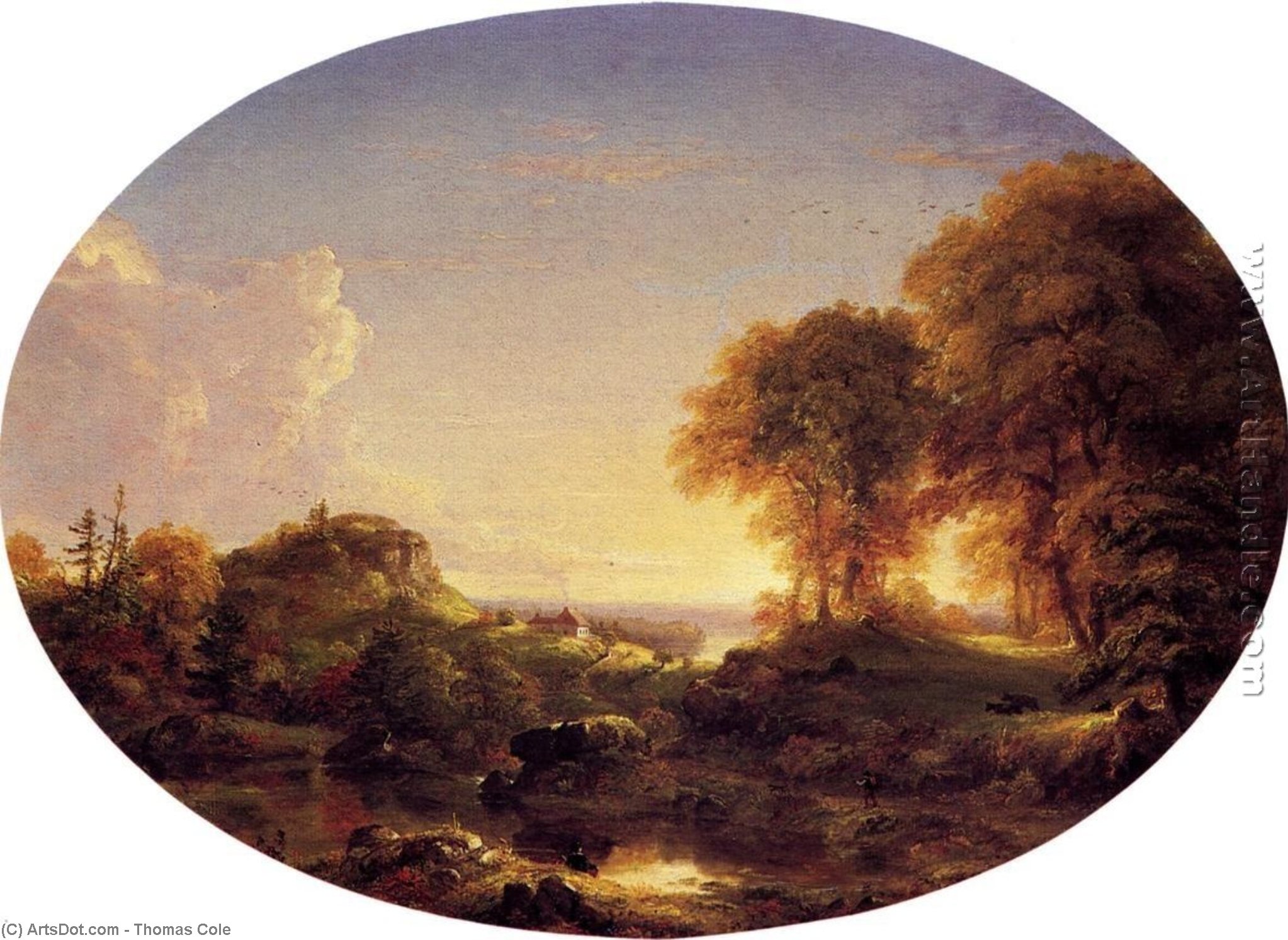 Catskill Landscape — 토마스 콜