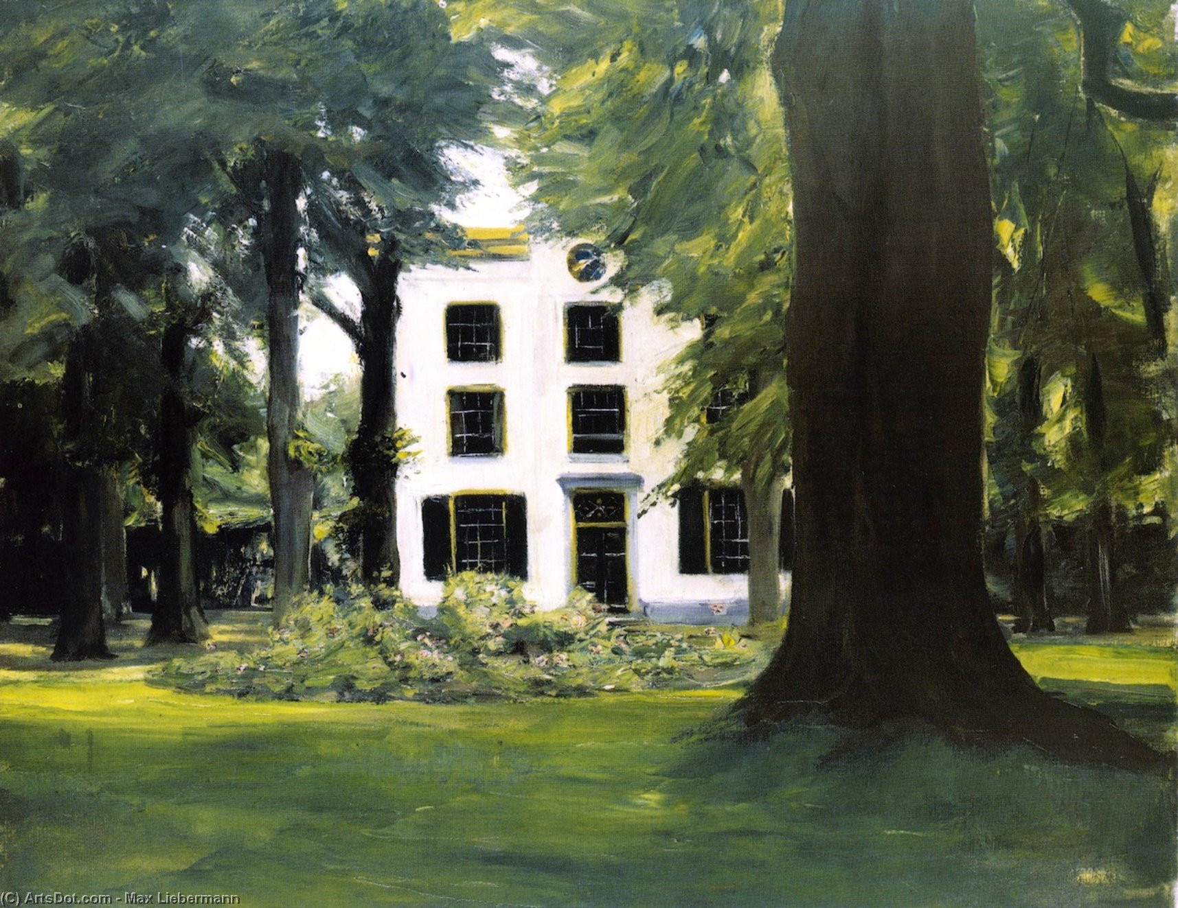 Country House In Hilversum (also Known As Villa In Hilversum) — Max Liebermann
