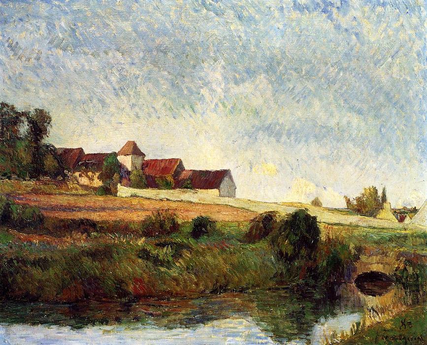 La Groue Farm, Osny — Eugène Henri Paul Gauguin