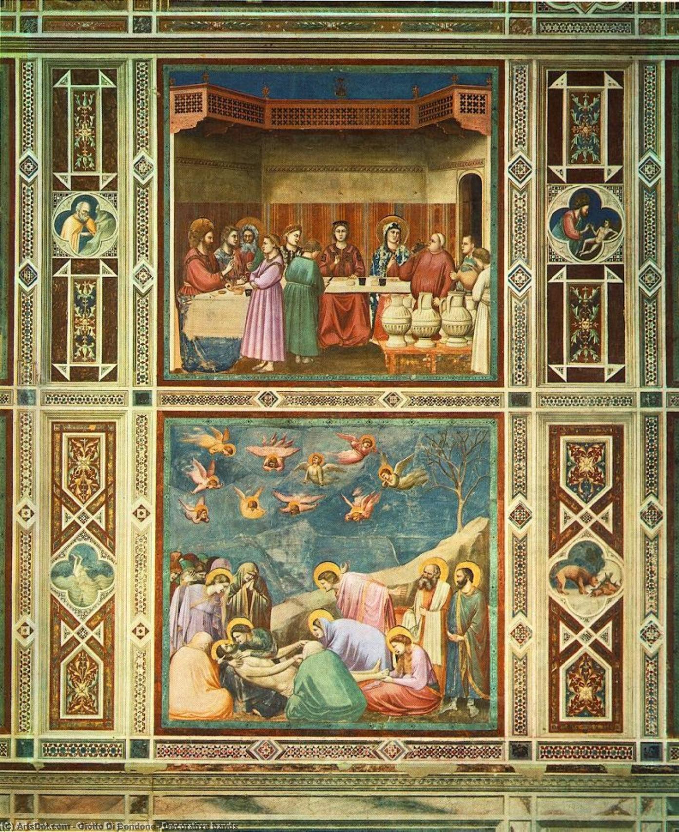 Giotto di Bondone - Decorative bands
