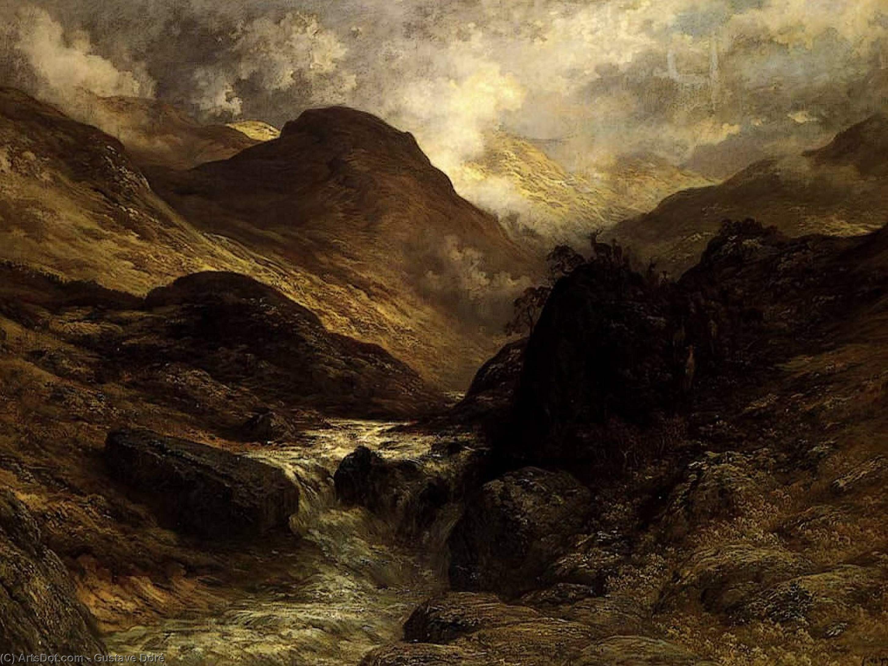 Ein Canyon — Paul Gustave Doré