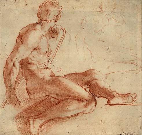 Nude Study — Annibale Karrači