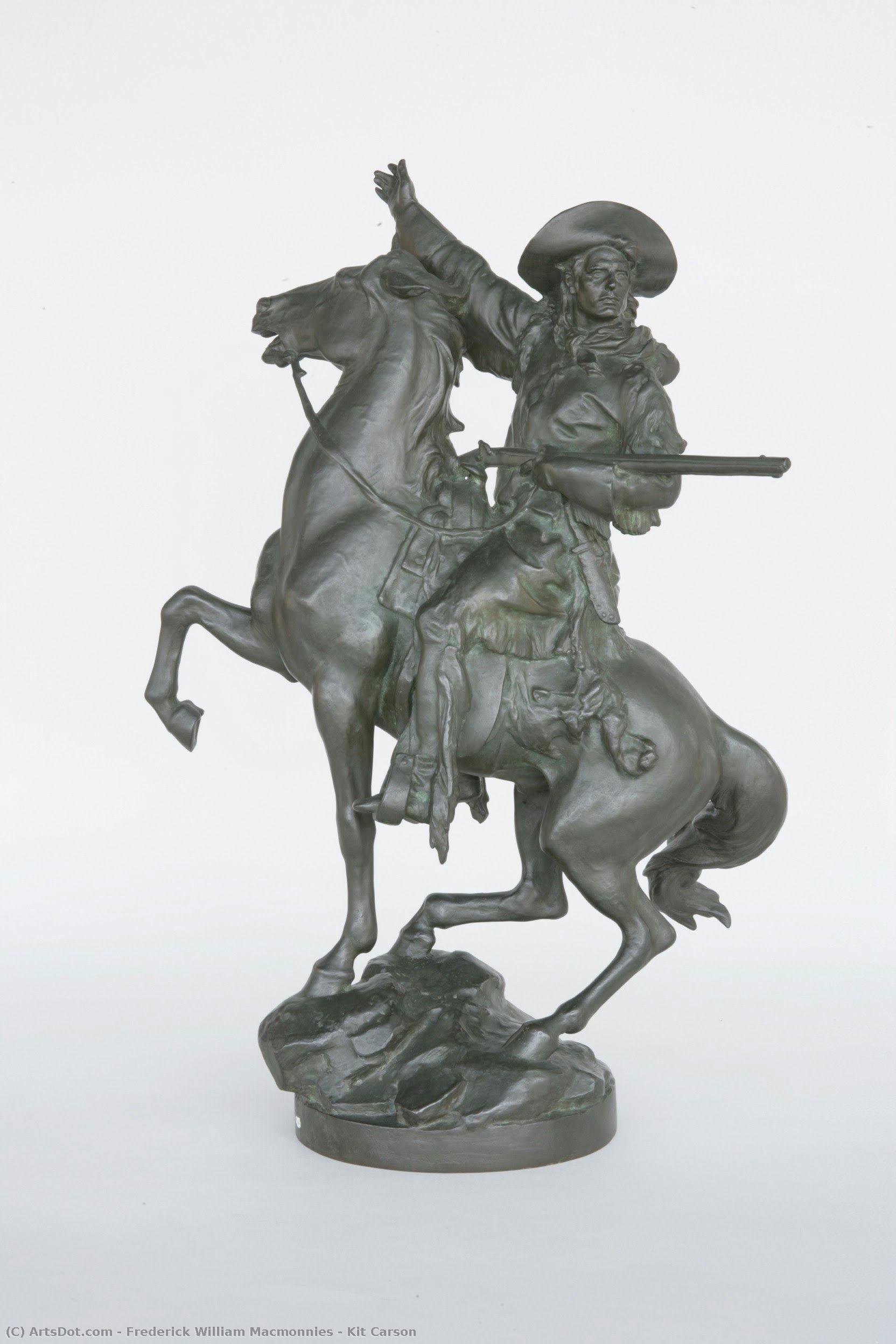 frederick william macmonnies - Kit Carson