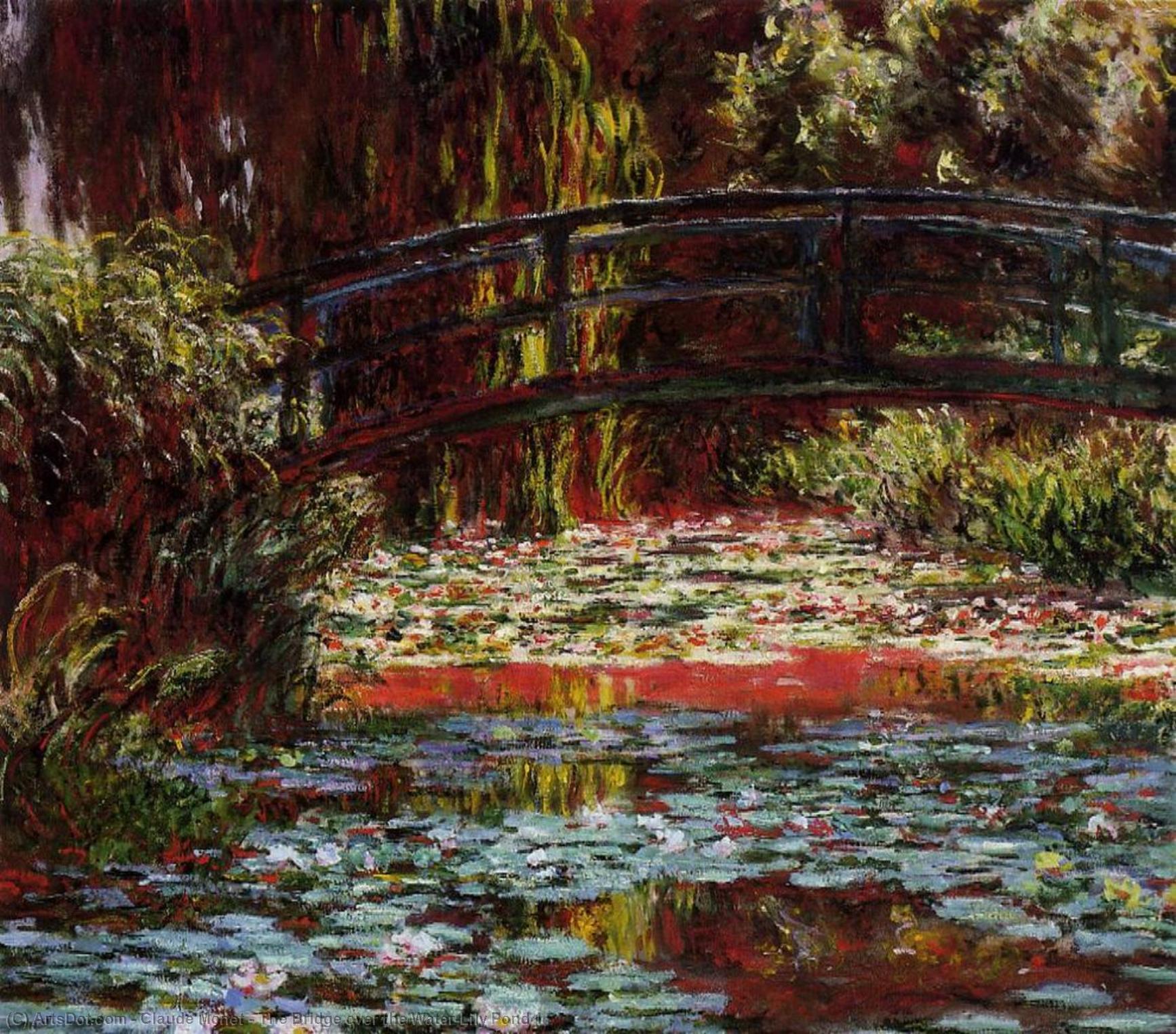Claude Monet - Brygga over Liljdalen 1