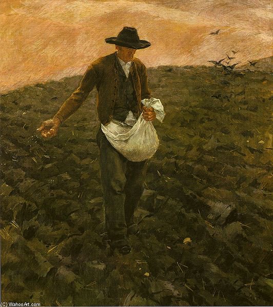 The Sower — Albin Egger Lienz
