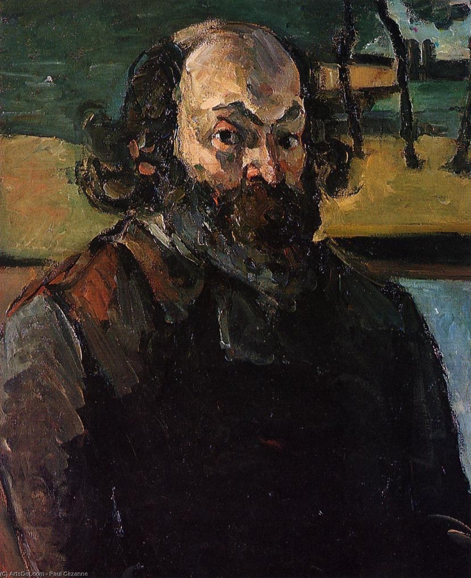 Self Portrait 1 — セザンヌ