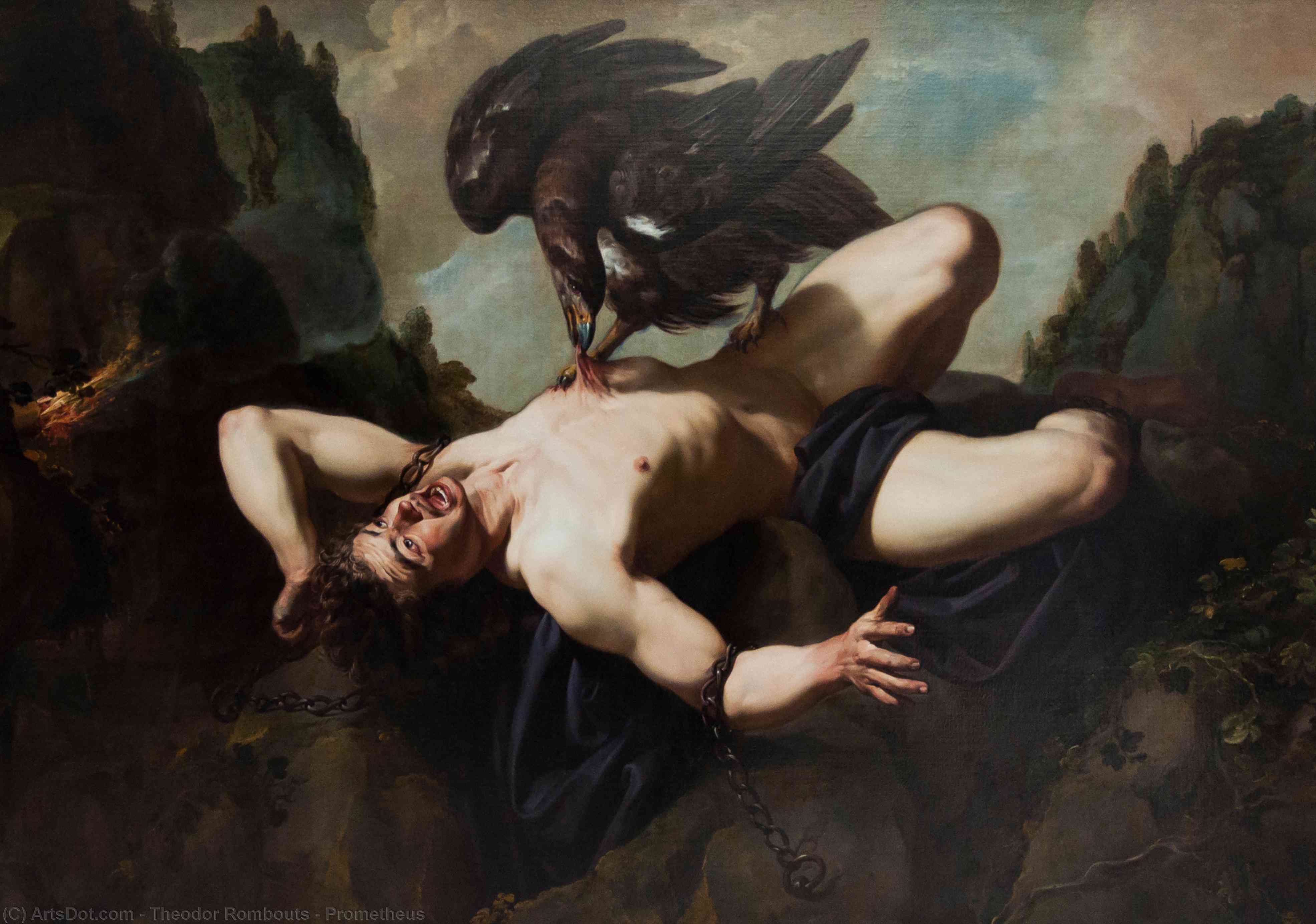 Theodoor Rombouts - Prometheus