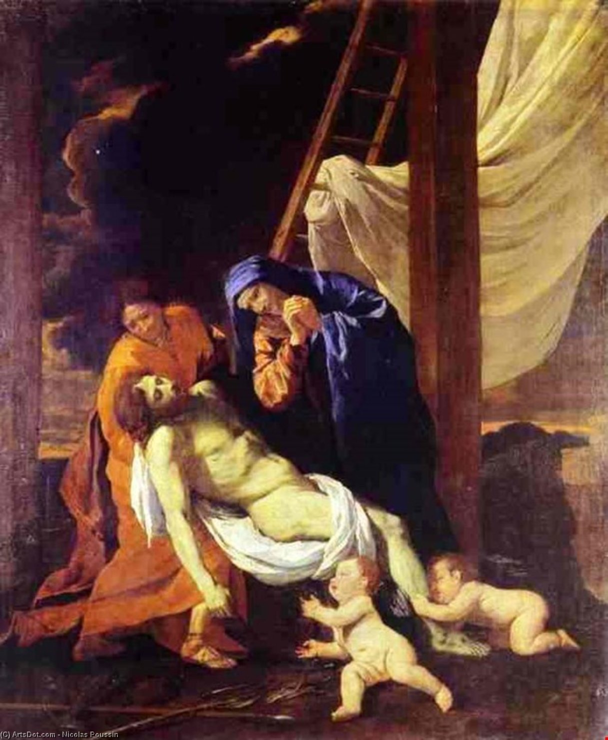 Descend De Croix — Nicolas Poussin