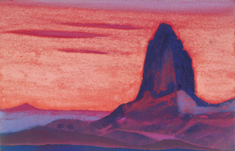 Nikolai Roerich - The rock temples