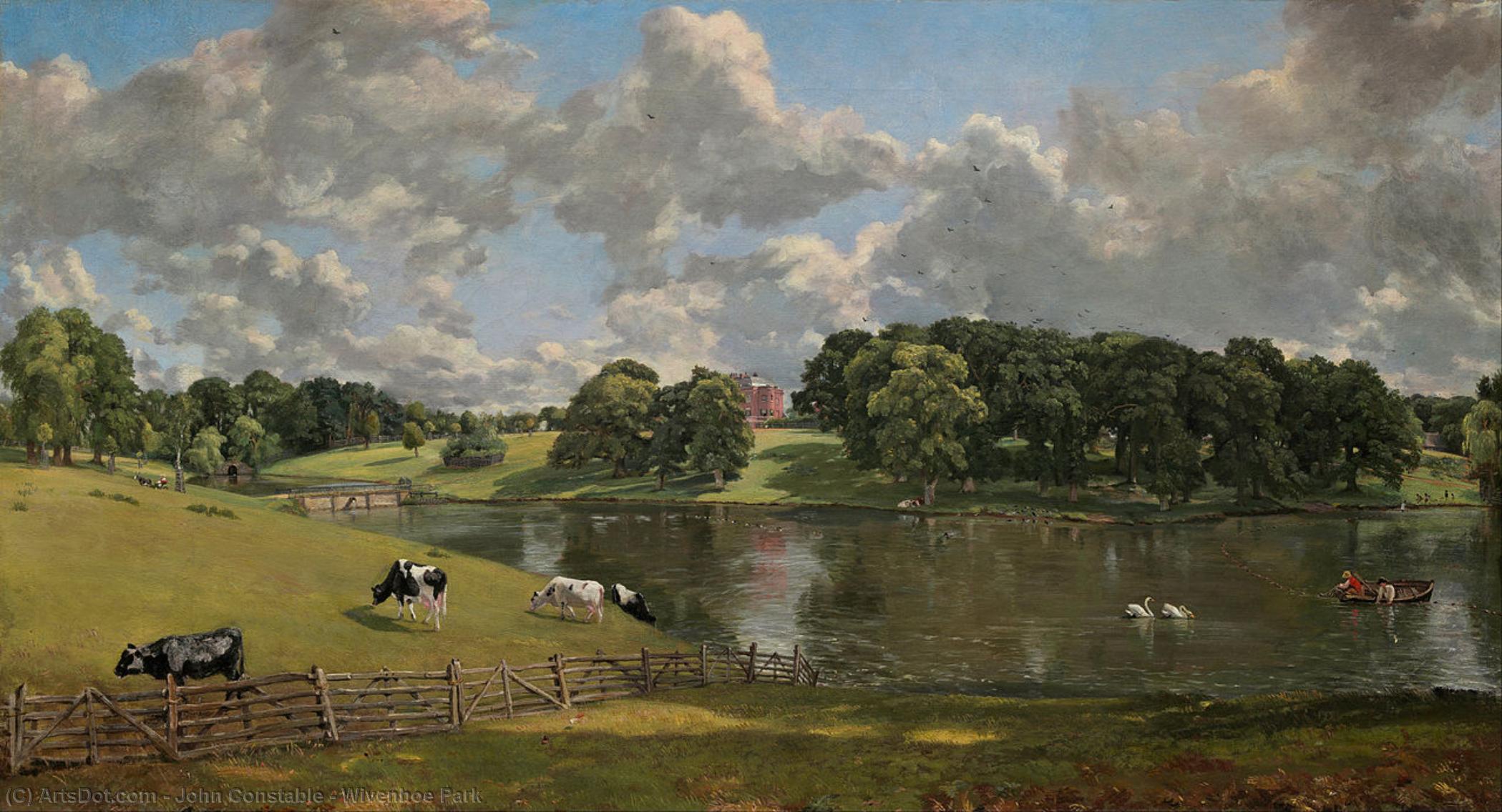 Wivenhoe Park — John Constable