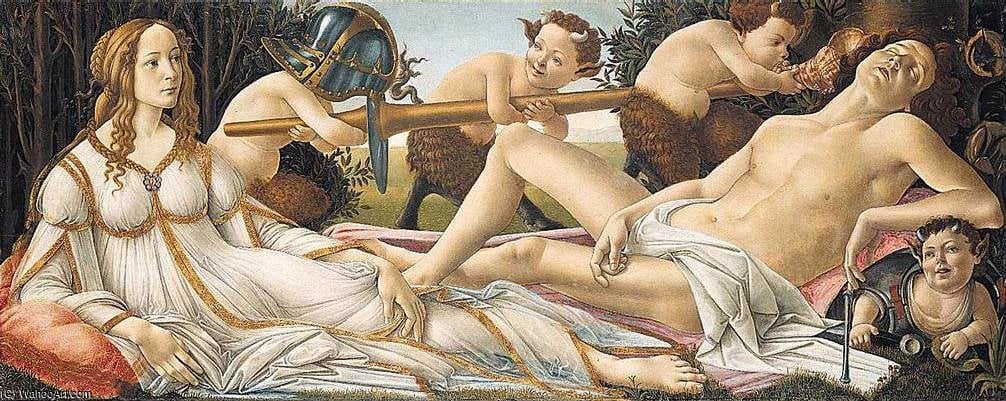 Sandro Botticelli - Venere e Marte