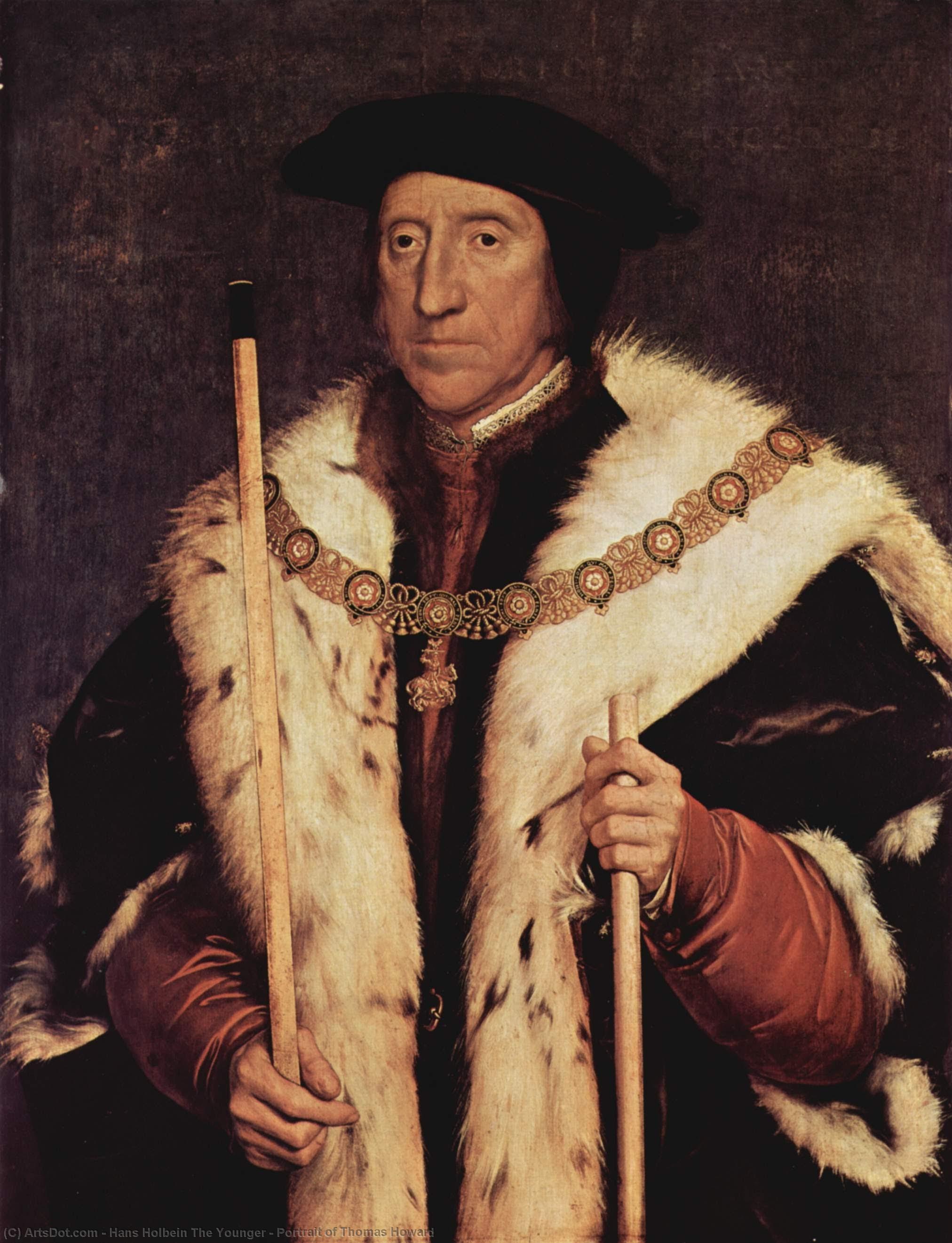 Portrait Of Thomas Howard — Hans Holbein Mladší