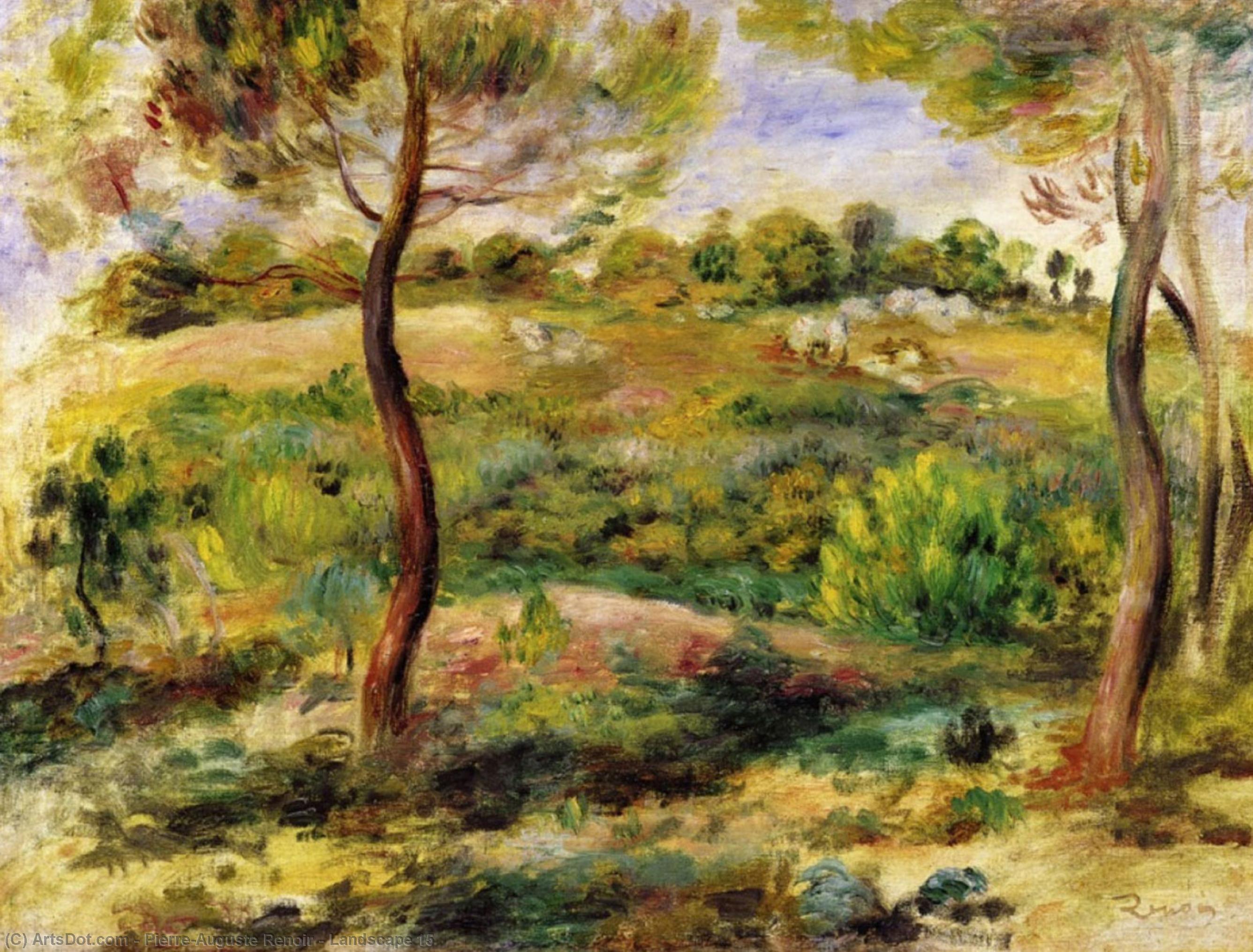 Landschaft 15 — Pierre-auguste Renoir