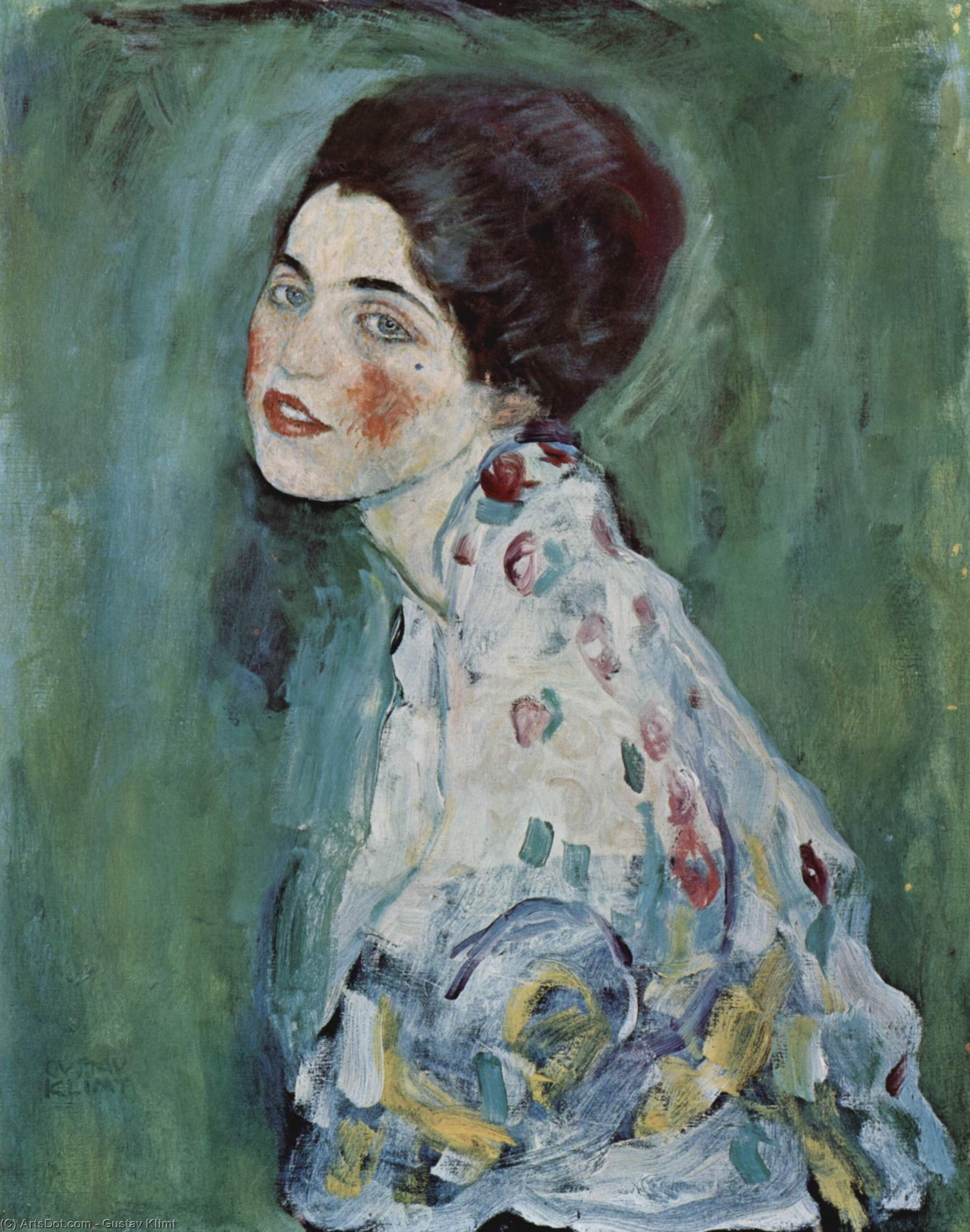 Porträt Einer Dame — Gustav Klimt
