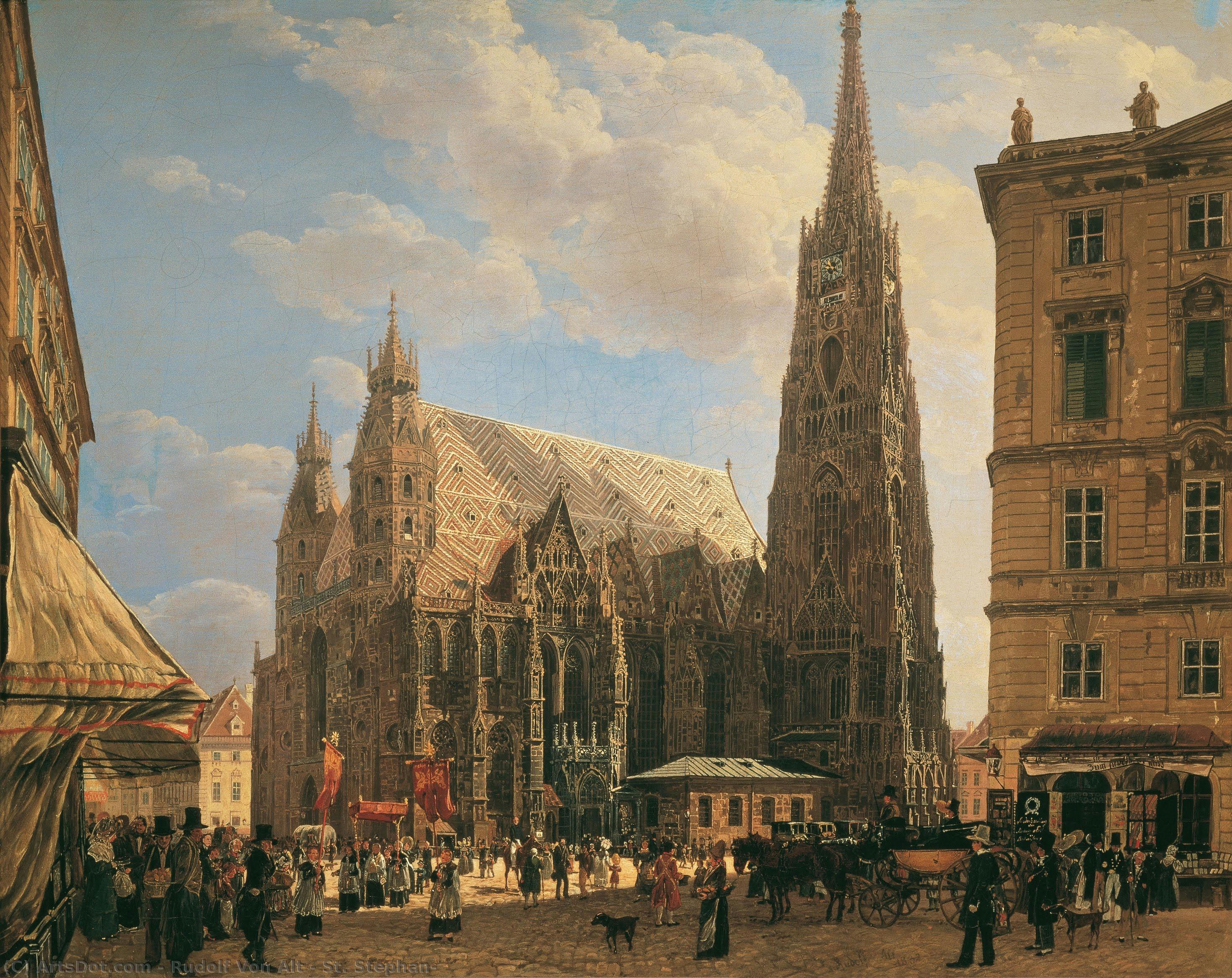 St. Stephan — Rudolf Von Alt