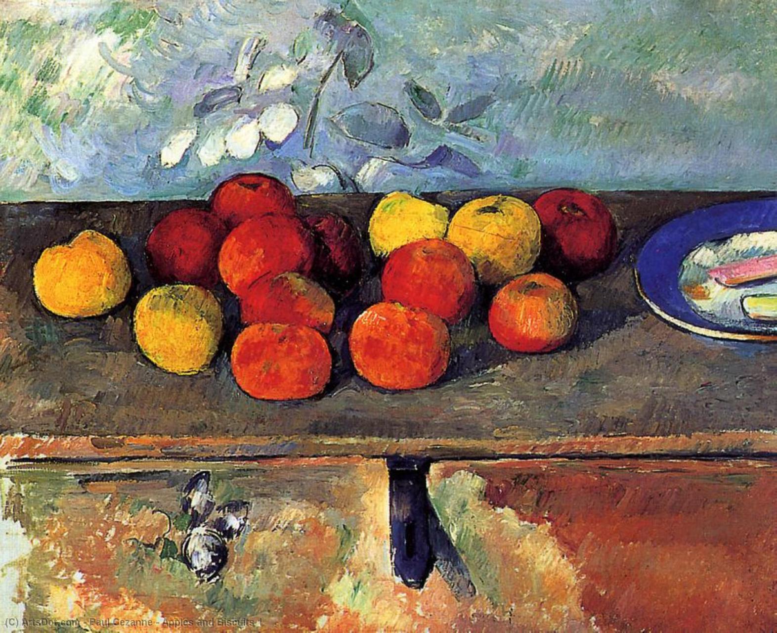 Apples E Biscotti — Paul Cézanne