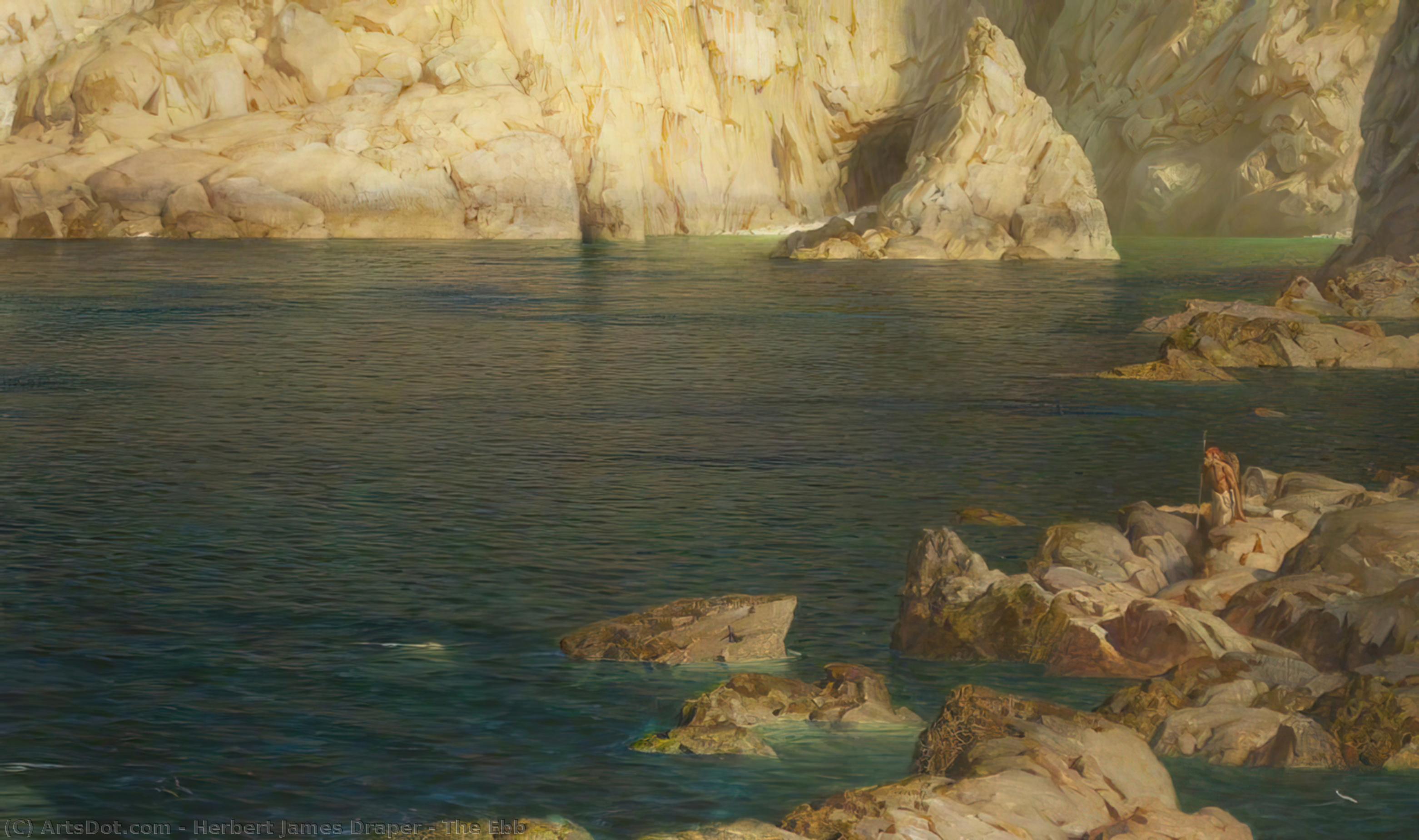 The Ebb — Herbert James Draper