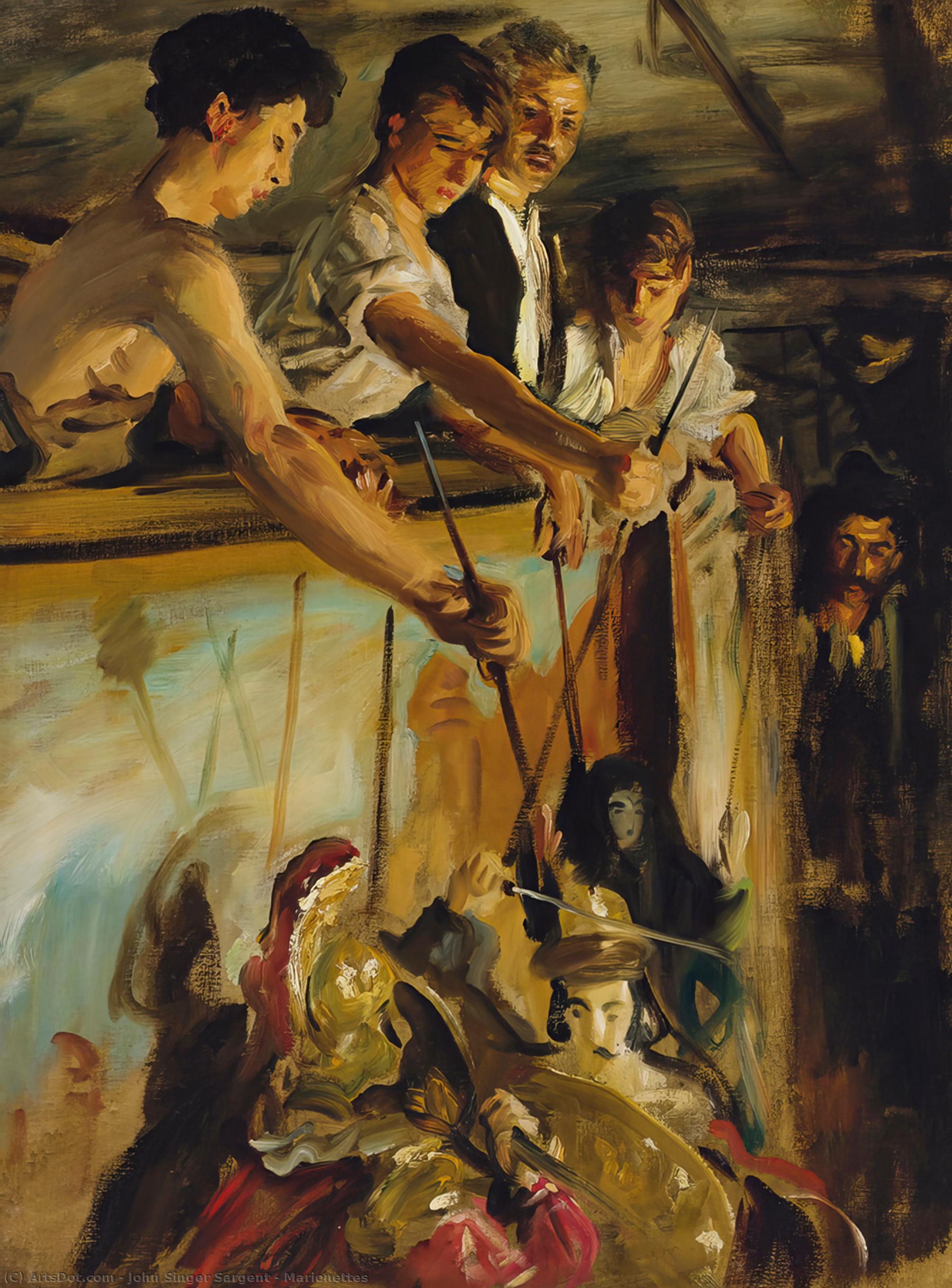 Marionety — John Singer Sargent