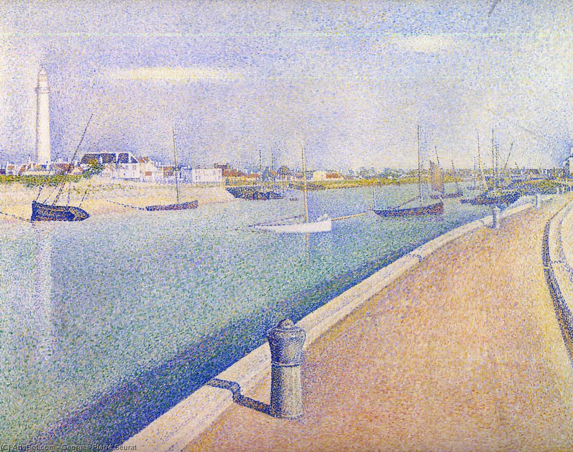 Каналът При Гравилен, Petit Fort Philippe — Georges Pierre Seurat