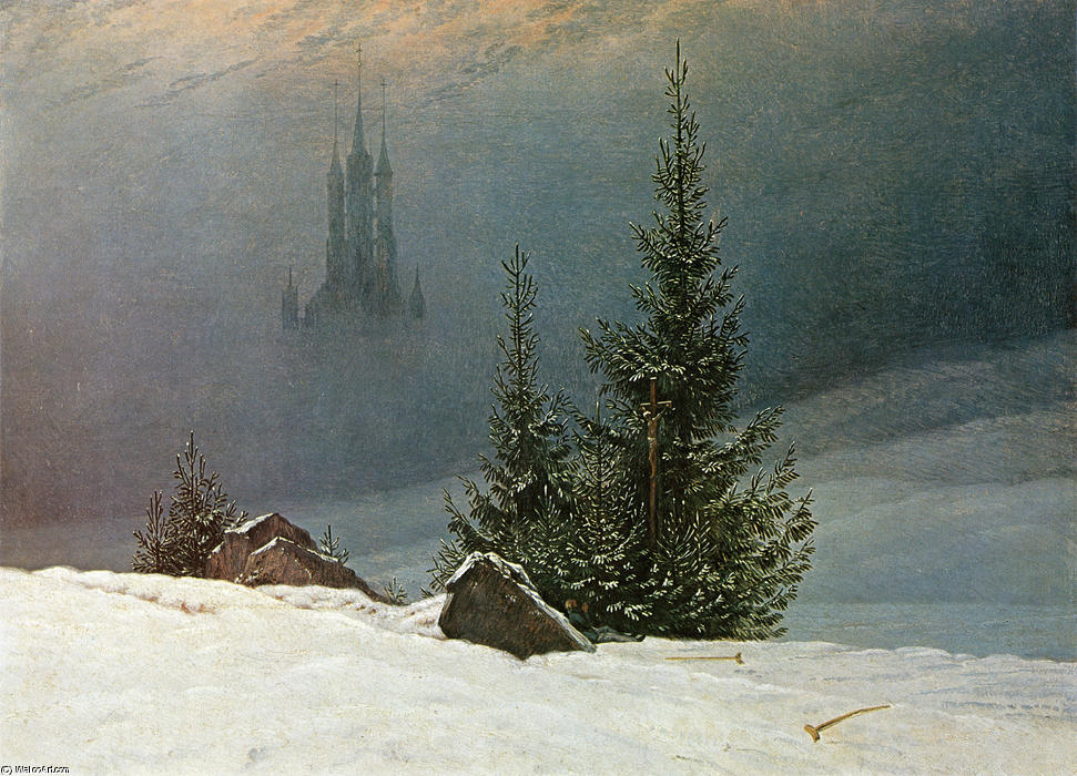 Winter Landscape — Caspar David Friedrich