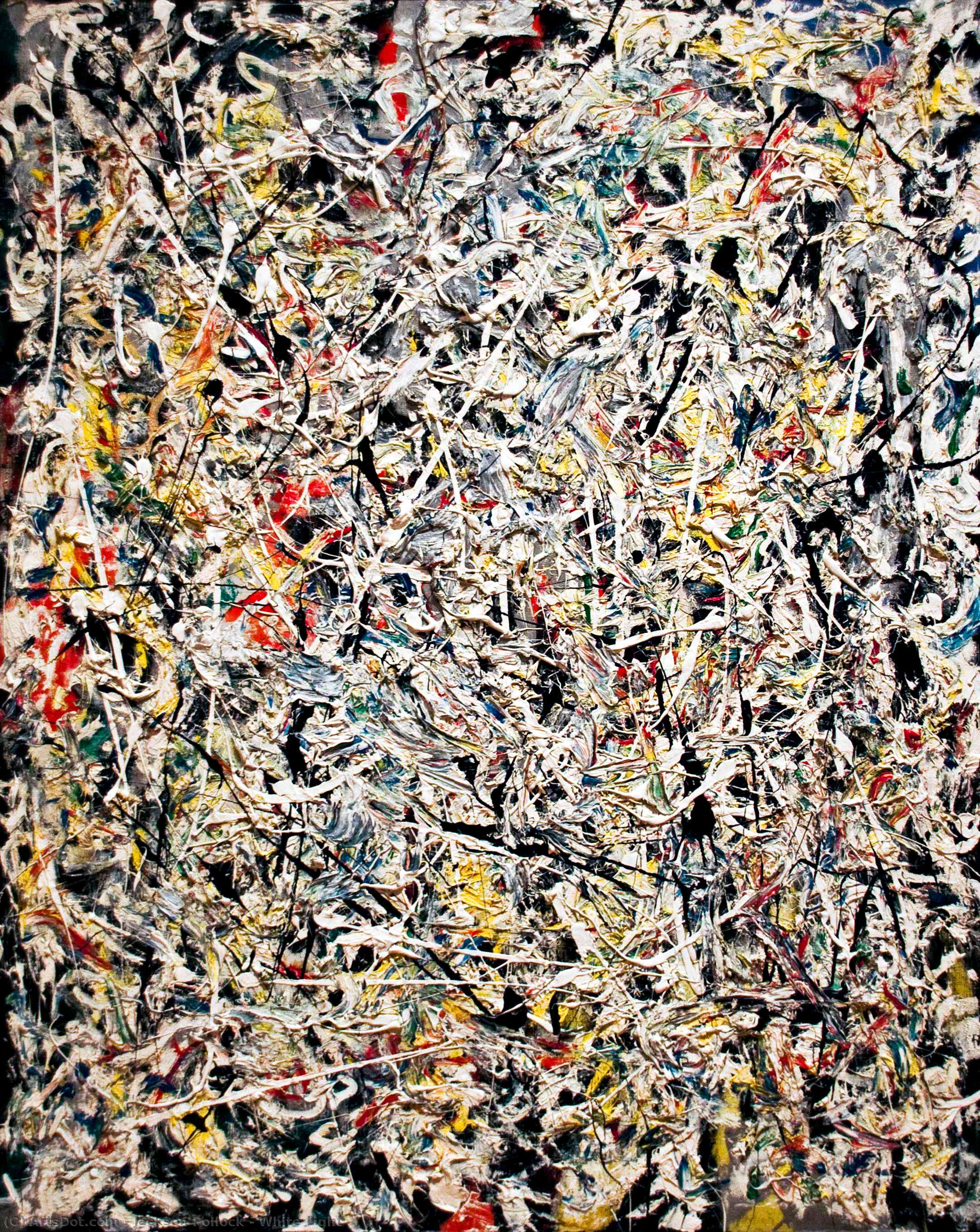 Jackson Pollock - White Light