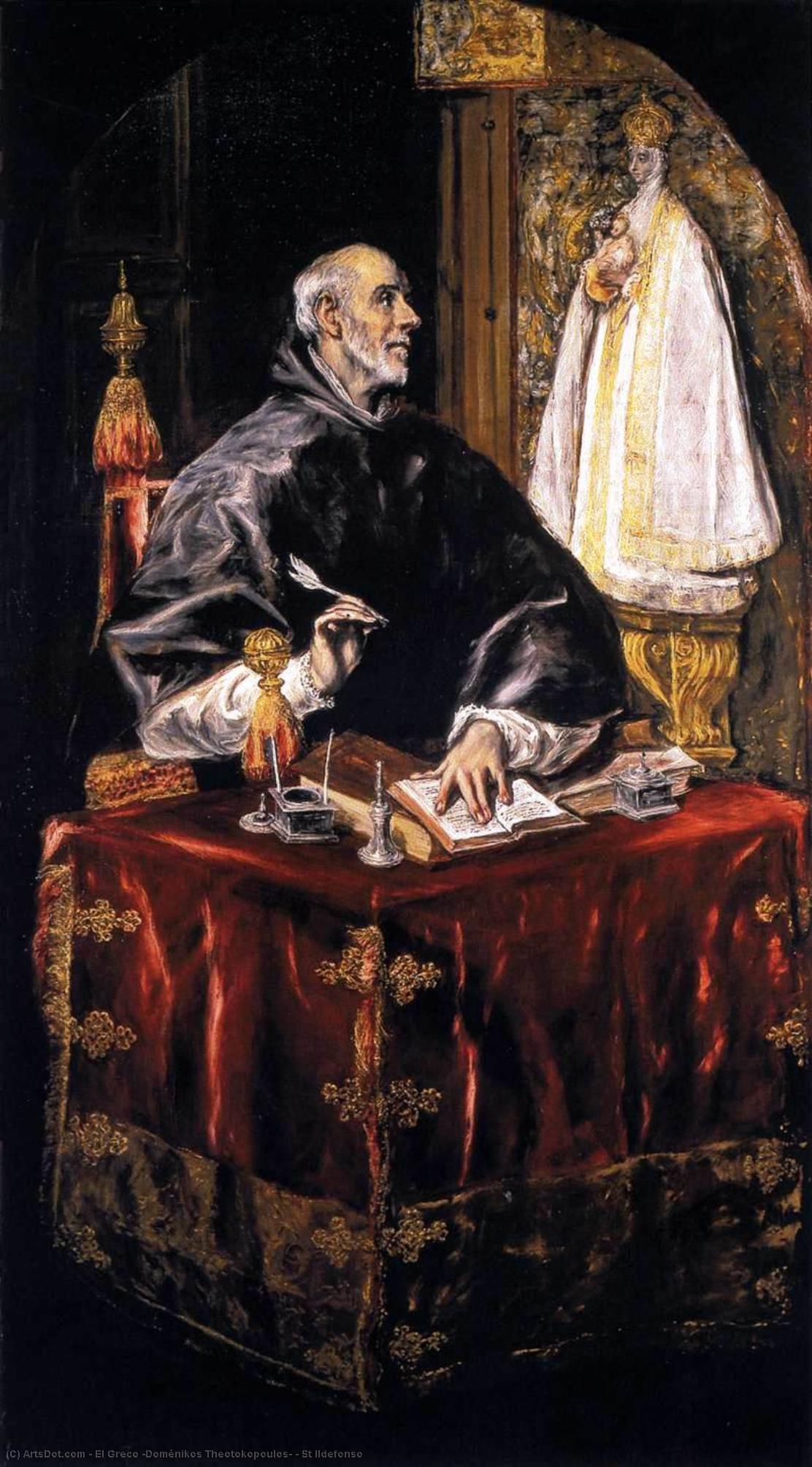 St Ildefonso — El Greco