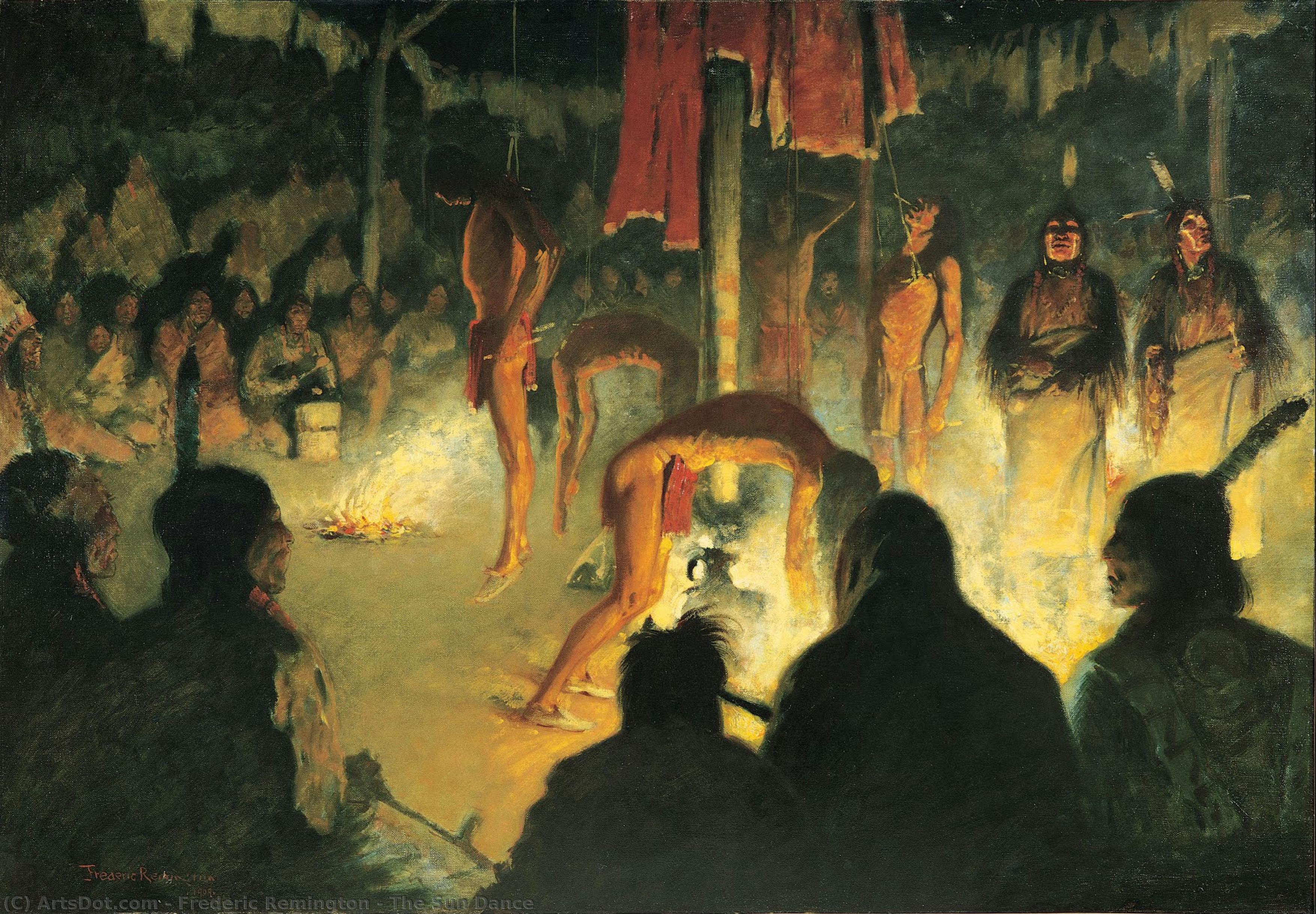 Der Sonnentanz — Frederic Remington