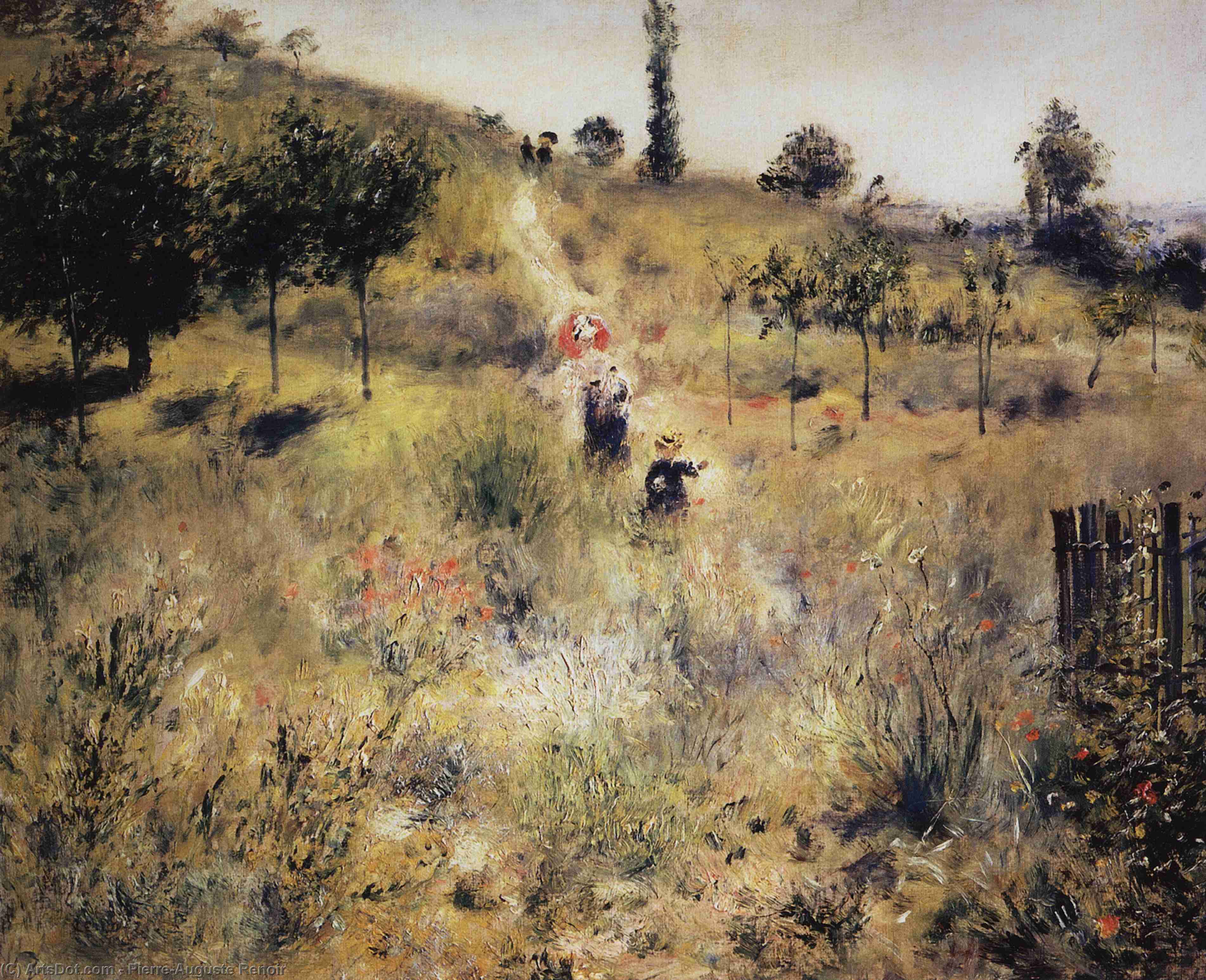 Pierre-Auguste Renoir - Path Leading through Tall Grass