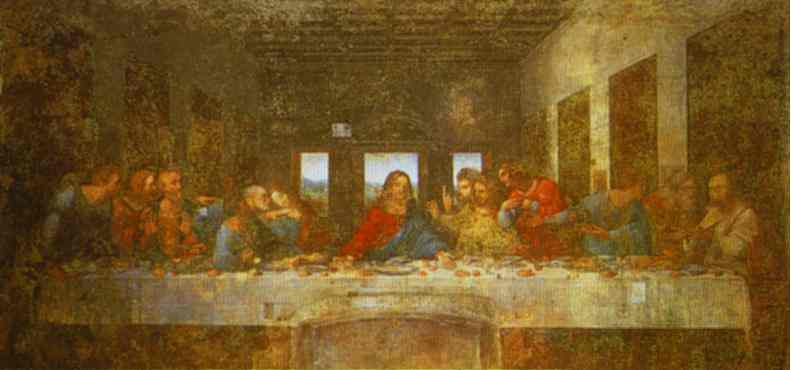 Leonardo da Vinci - Das letzte Abendmahl