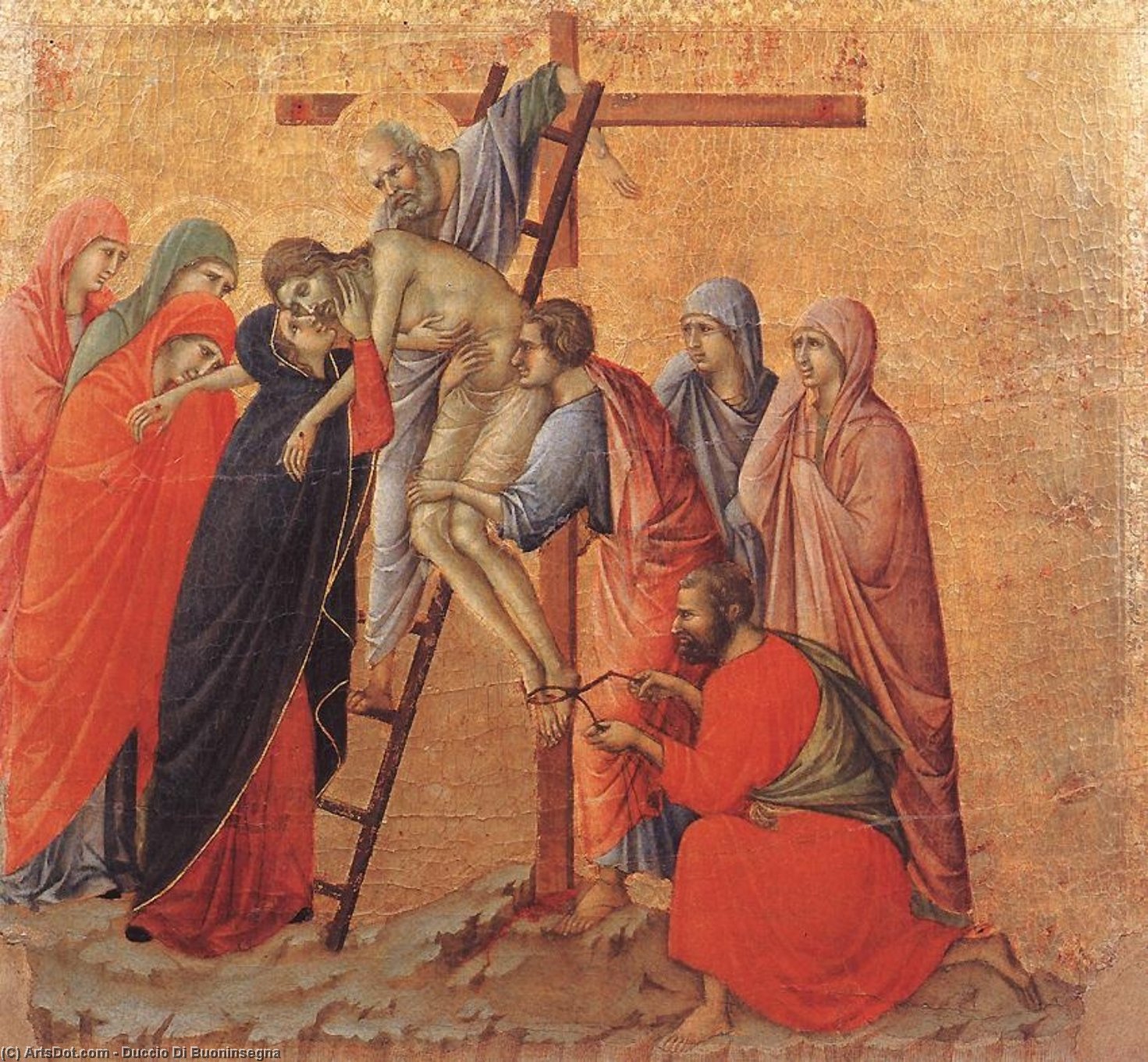 Duccio di Buoninsegna - Deposition